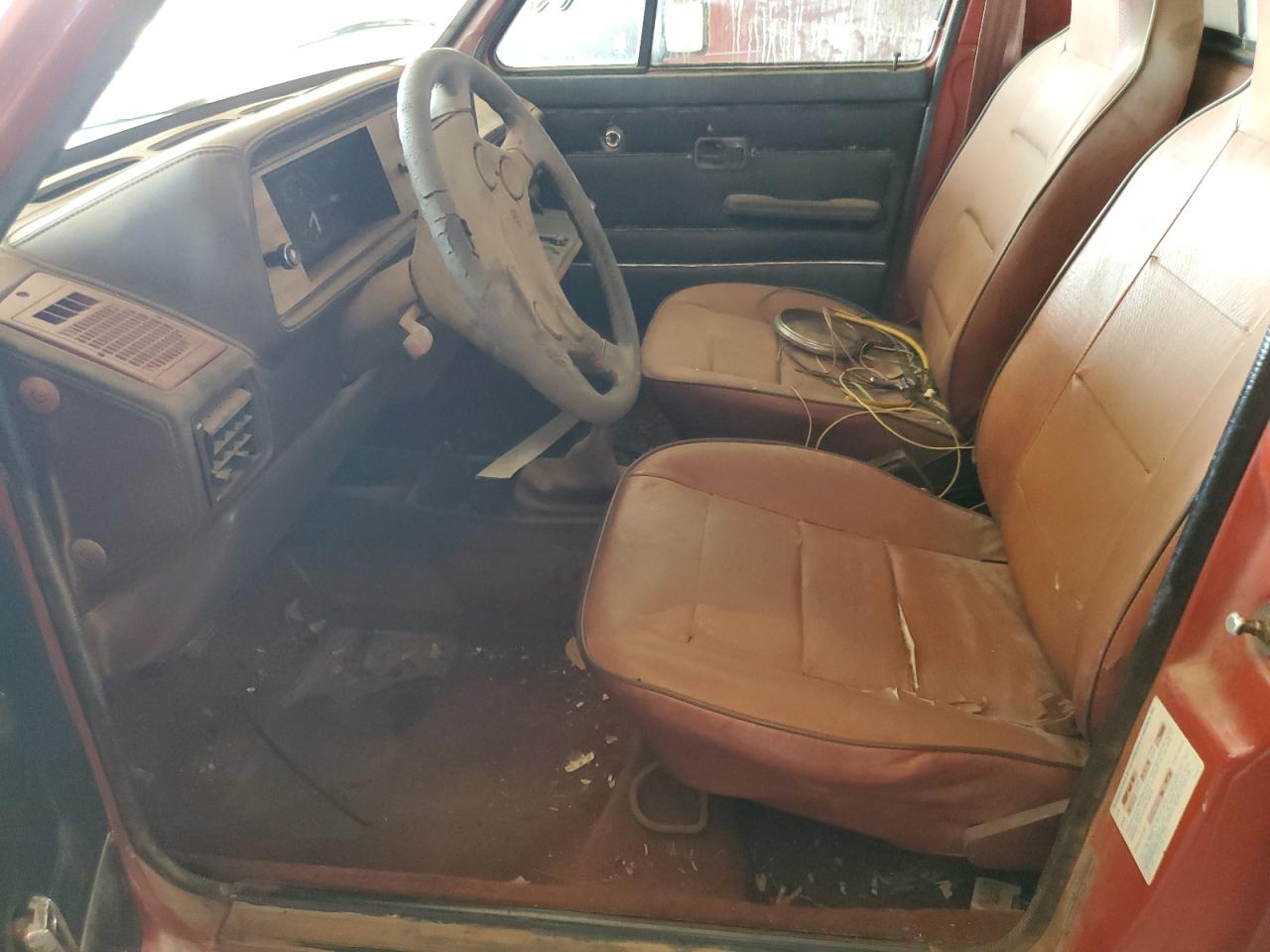 1982 Volkswagen Rabbit Truck Красный vin: 1V1KG017XCV015664