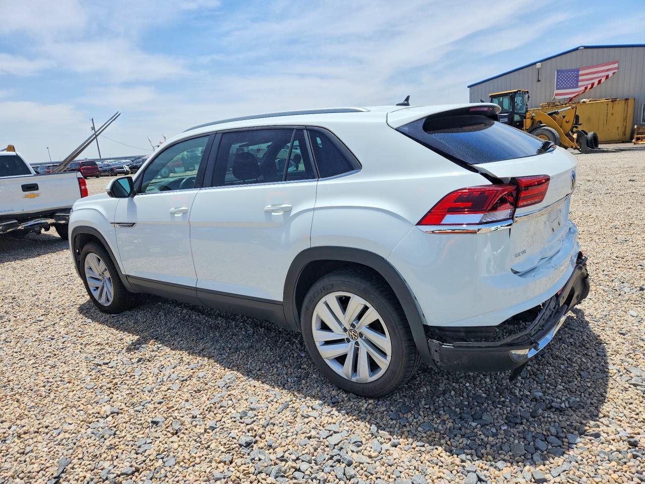 2020 Volkswagen Atlas Cross Sport Se White vin: 1V21E2CA3LC216741