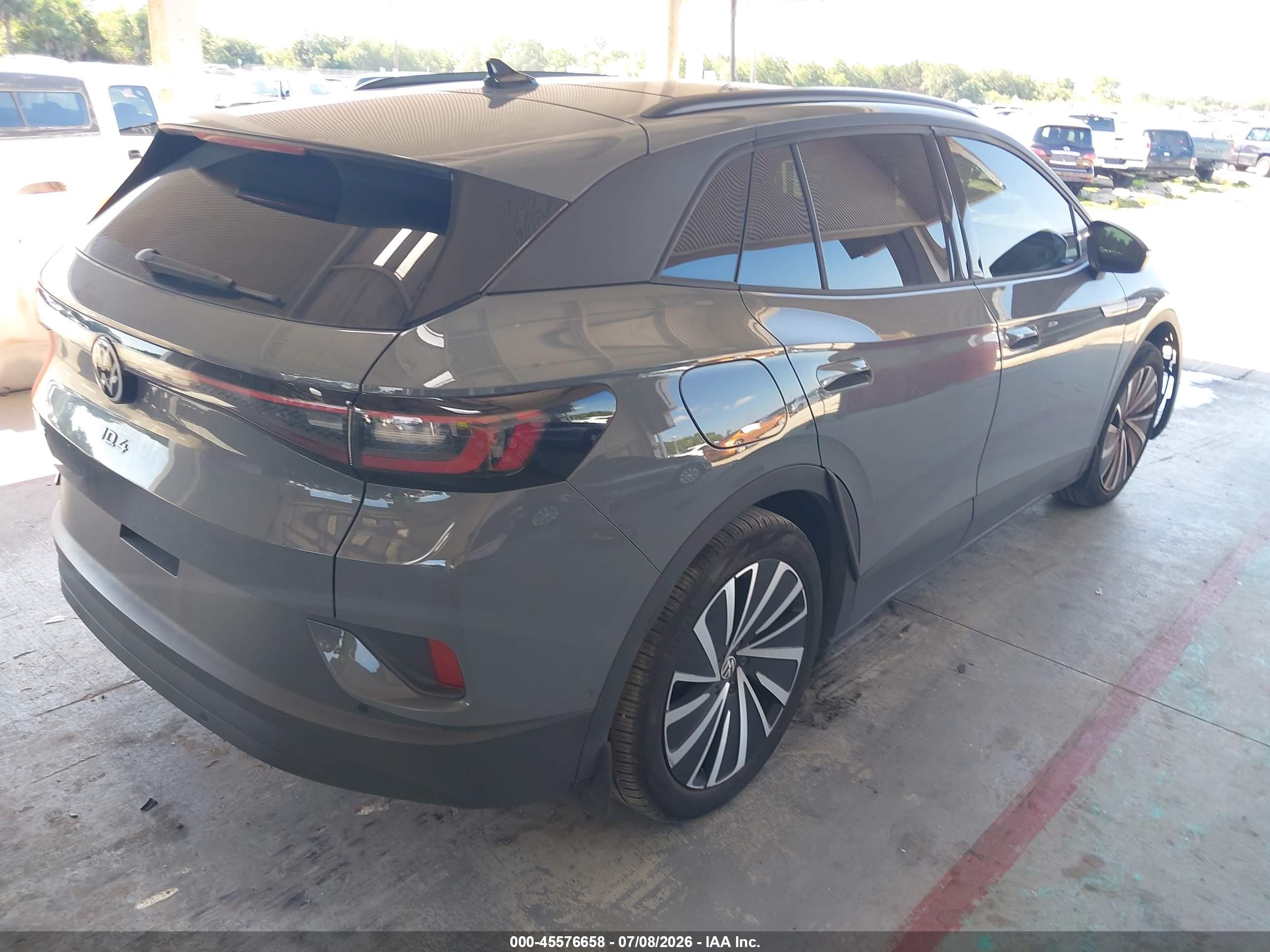 2024 Volkswagen Id.4 S Dark Blue vin: 1V25MPE89RC015088