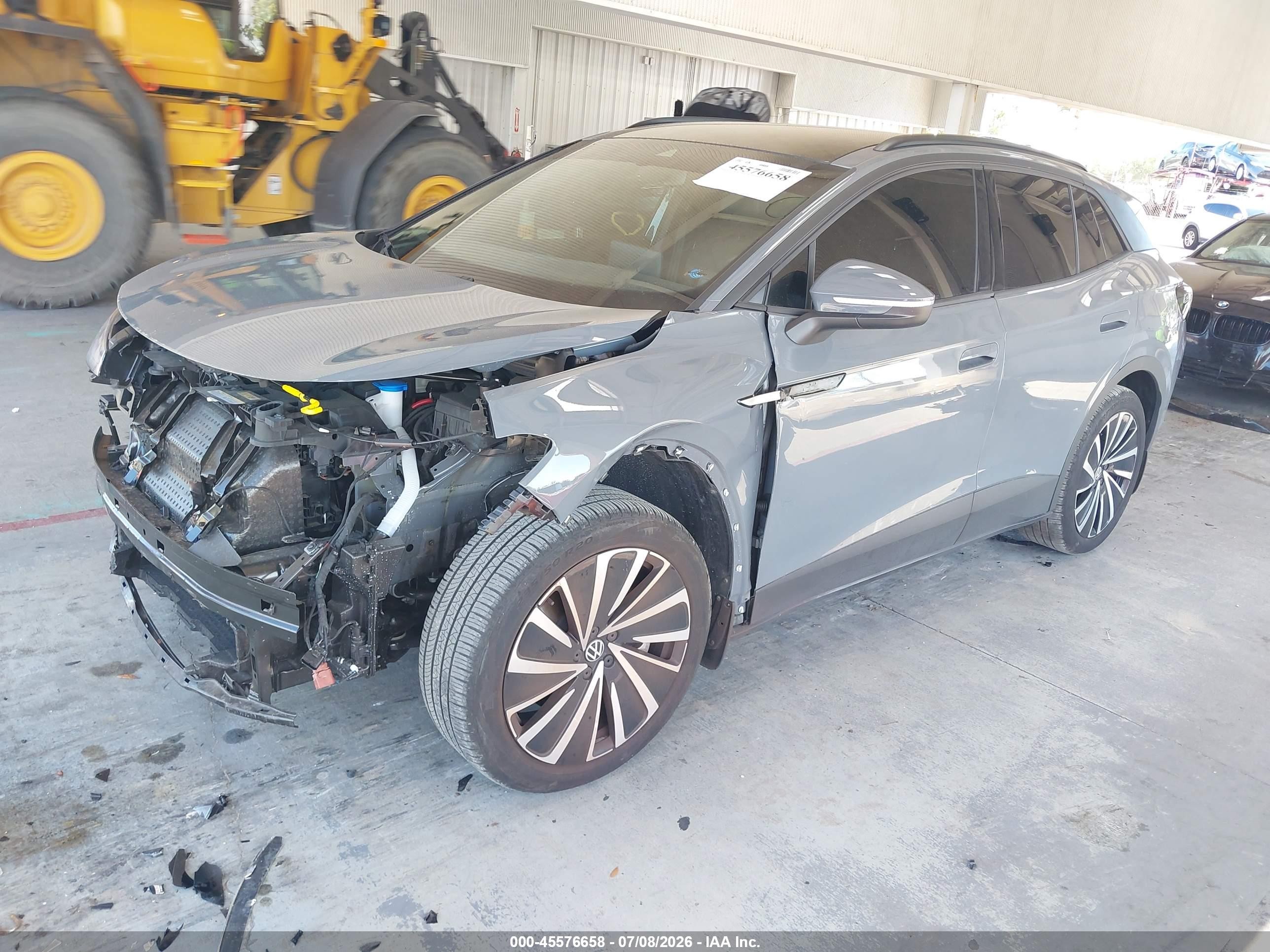 2024 Volkswagen Id.4 S Dark Blue vin: 1V25MPE89RC015088