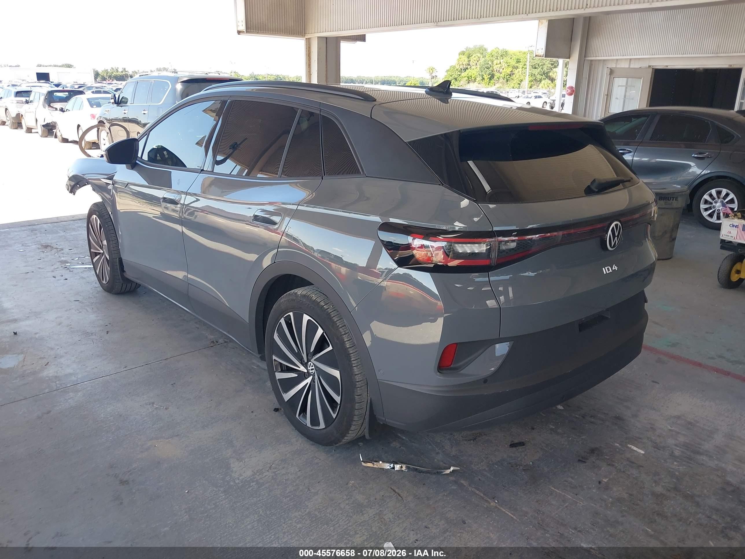 2024 Volkswagen Id.4 S Dark Blue vin: 1V25MPE89RC015088