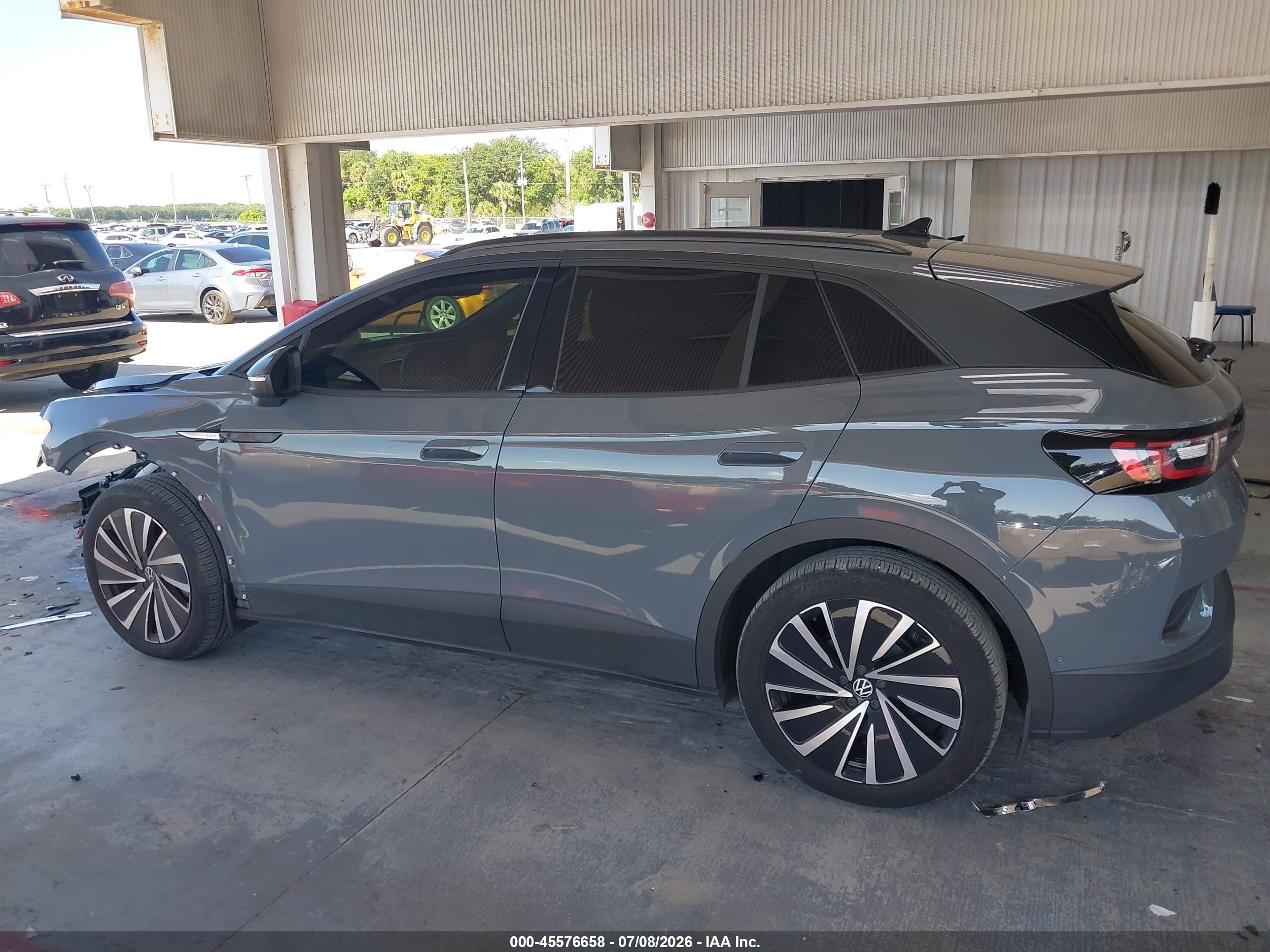 2024 Volkswagen Id.4 S Dark Blue vin: 1V25MPE89RC015088
