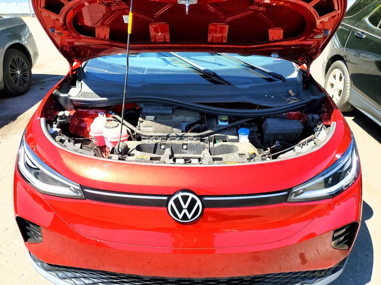 2023 Volkswagen Id.4 S Red vin: 1V25MPE8XPC024539