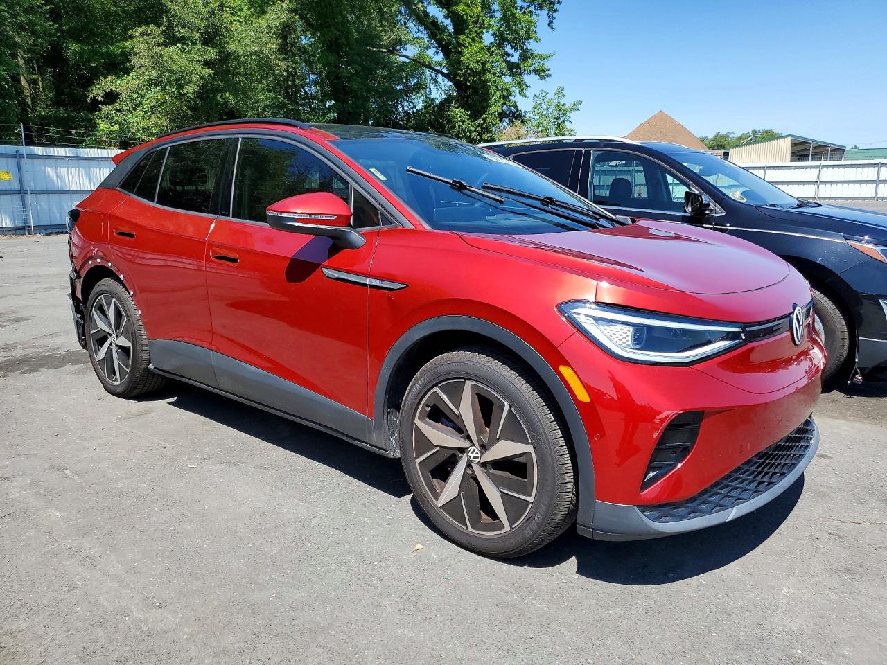 2023 Volkswagen Id.4 S Red vin: 1V25MPE8XPC024539