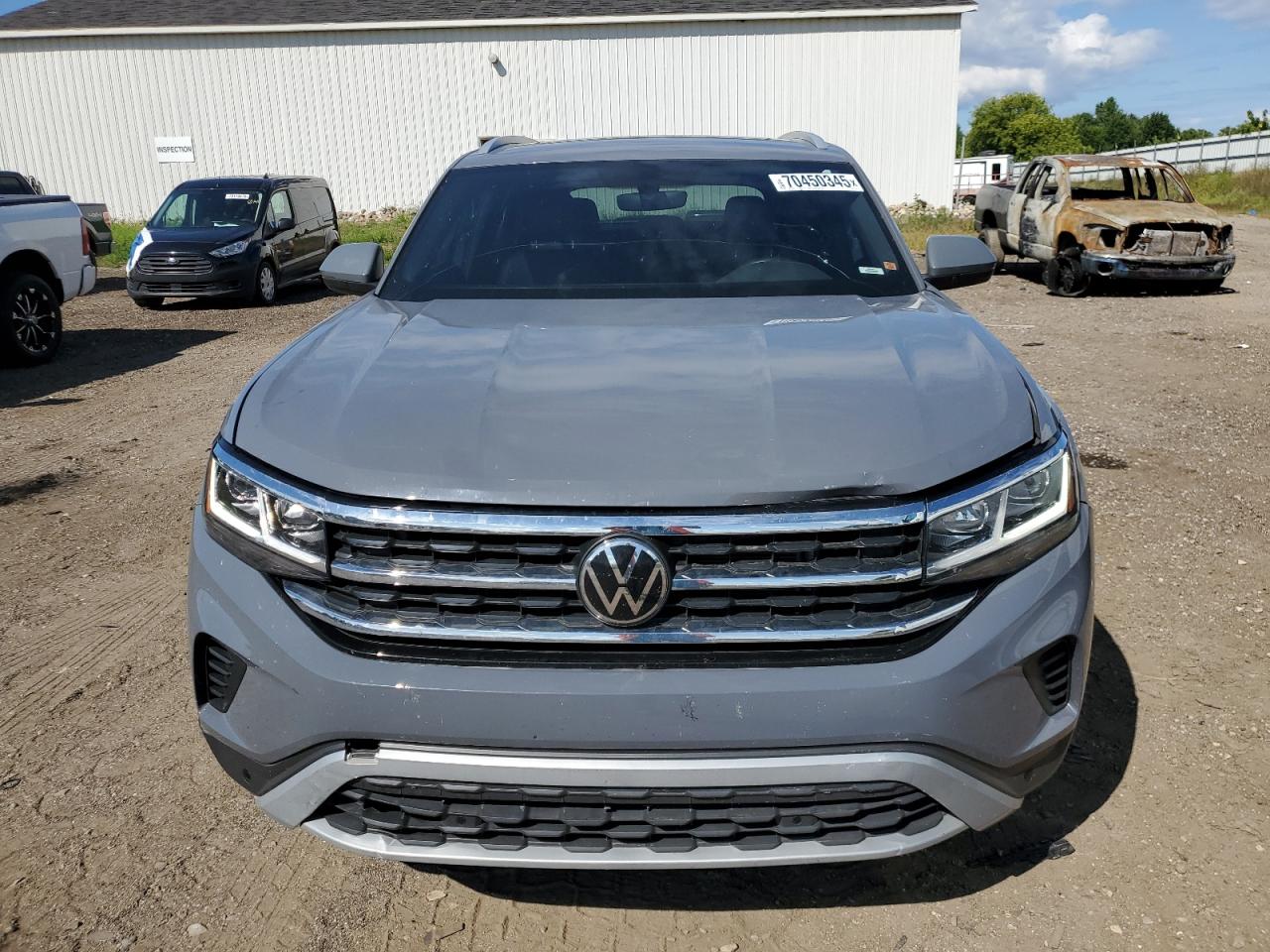 2020 Volkswagen Atlas Cross Sport Se Gray vin: 1V26C2CA8LC204581