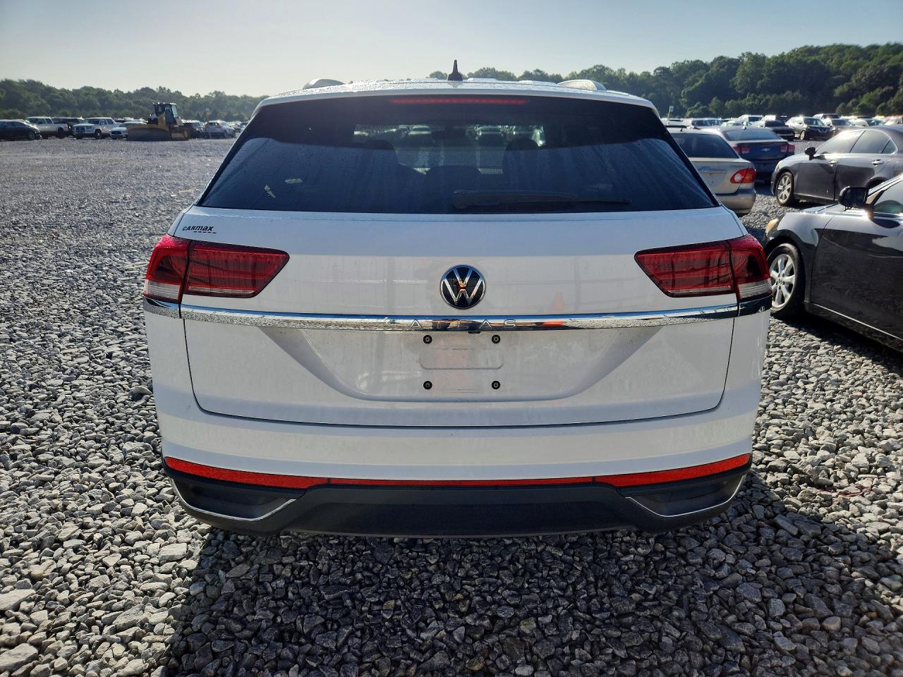 2021 Volkswagen Atlas Cross Sport S White vin: 1V2AC2CA8MC200154