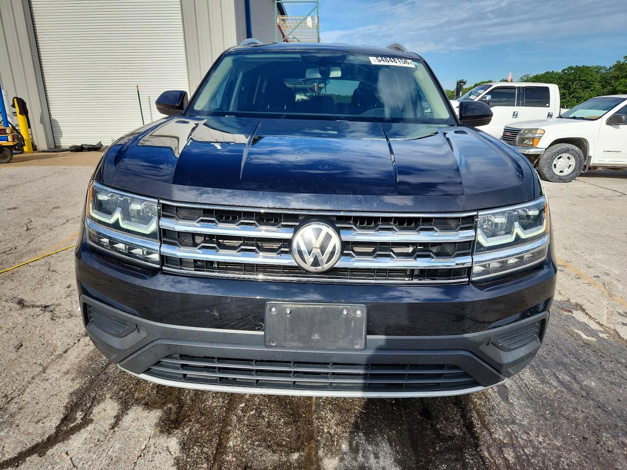 2019 Volkswagen Atlas S Черный vin: 1V2AP2CA4KC606918