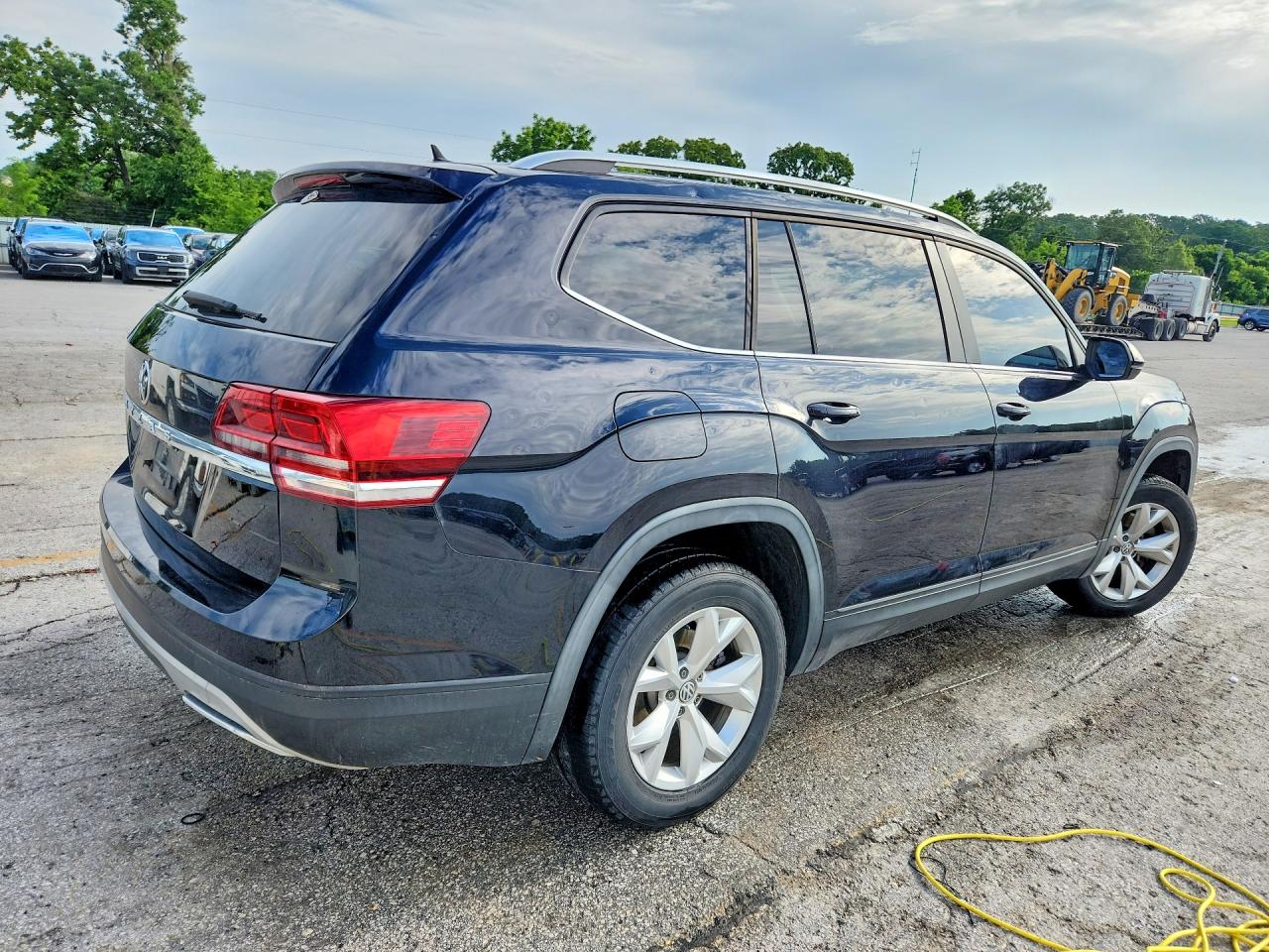 2019 Volkswagen Atlas S Черный vin: 1V2AP2CA4KC606918