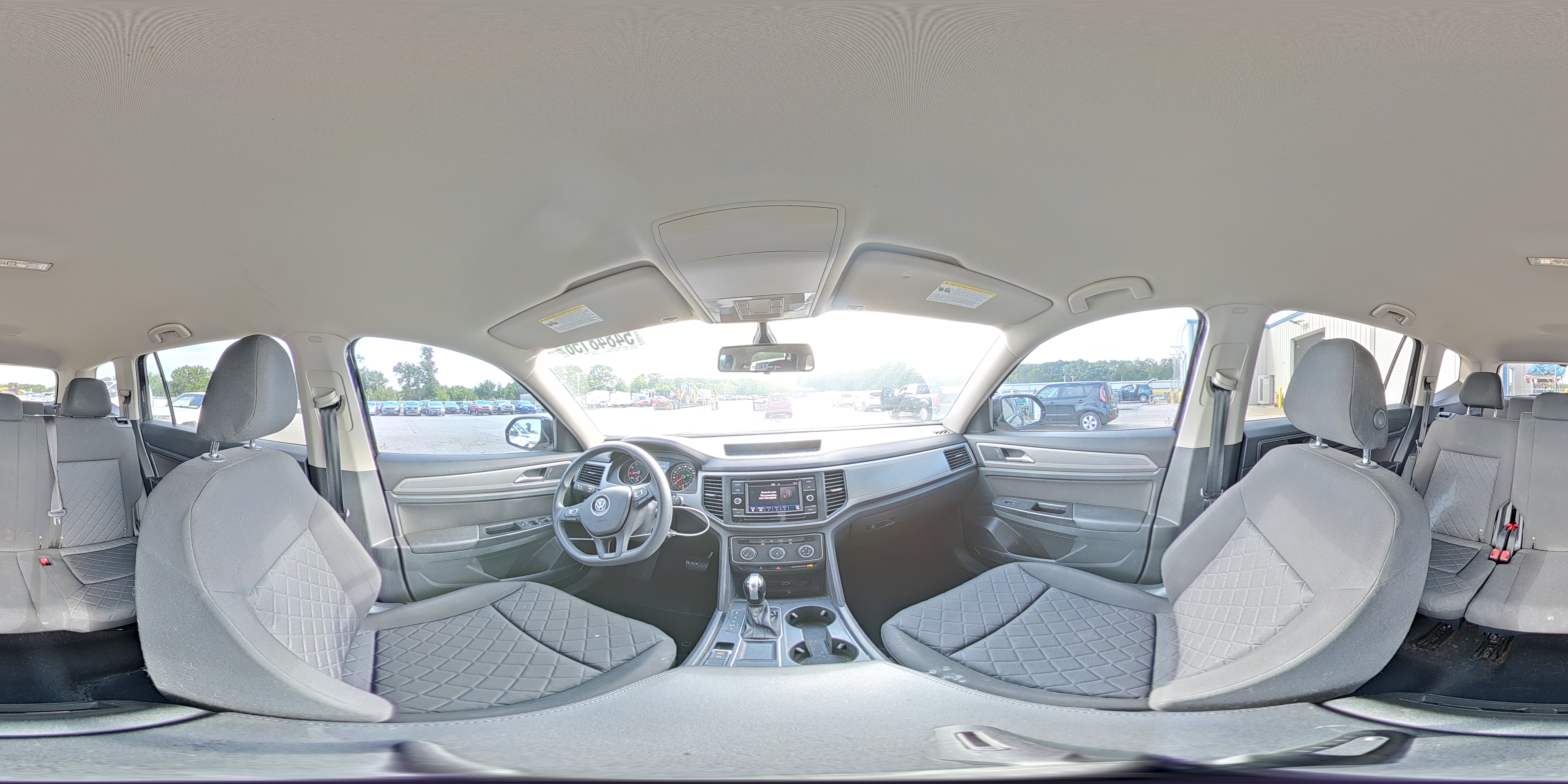 2019 Volkswagen Atlas S Черный vin: 1V2AP2CA4KC606918