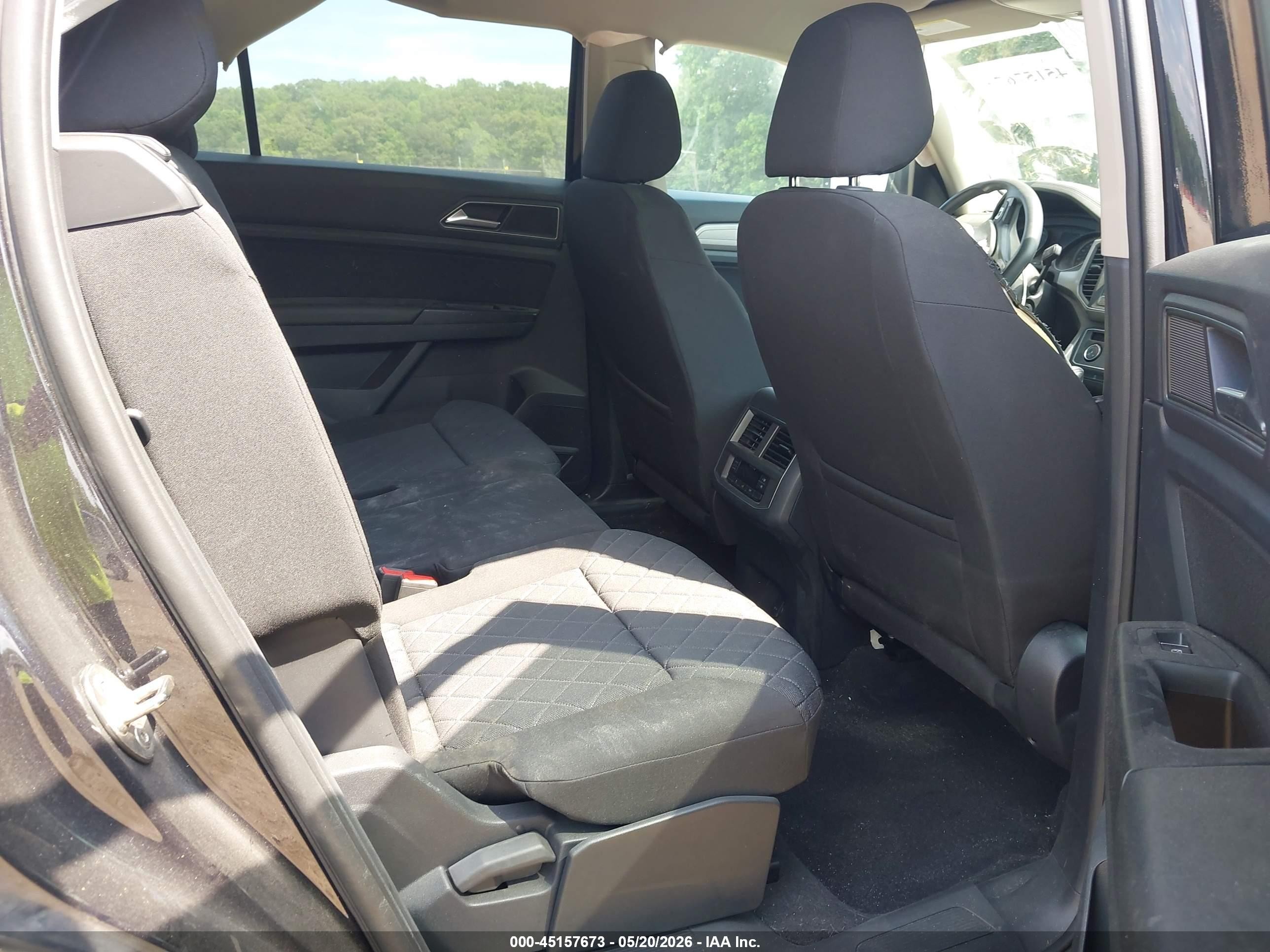2019 Volkswagen Atlas 2.0t S Черный vin: 1V2AP2CA8KC620675