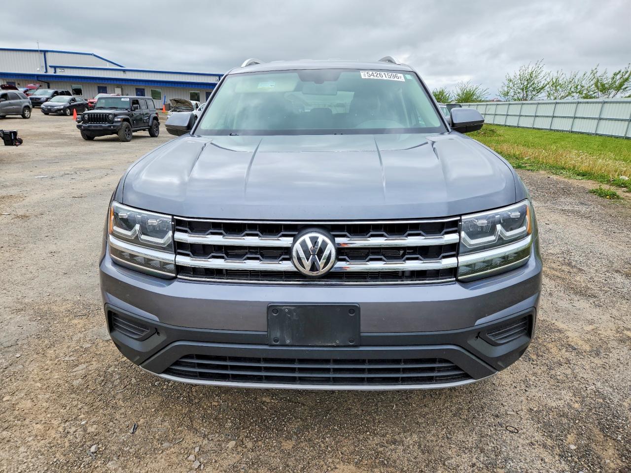 2019 Volkswagen Atlas S Gray vin: 1V2AP2CAXKC555215