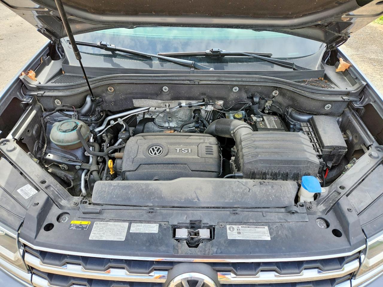 2019 Volkswagen Atlas S Gray vin: 1V2AP2CAXKC555215