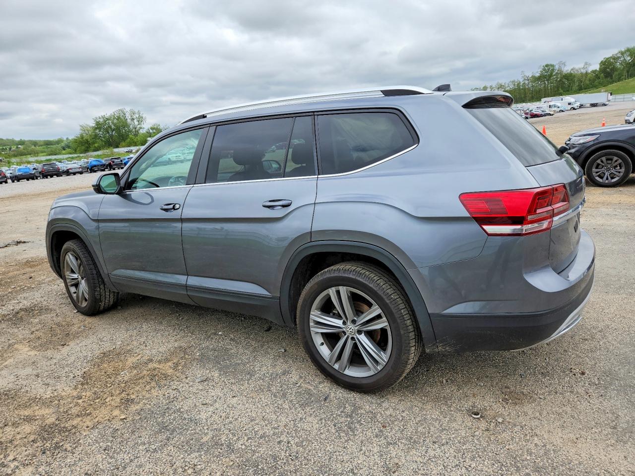 2019 Volkswagen Atlas S Gray vin: 1V2AP2CAXKC555215