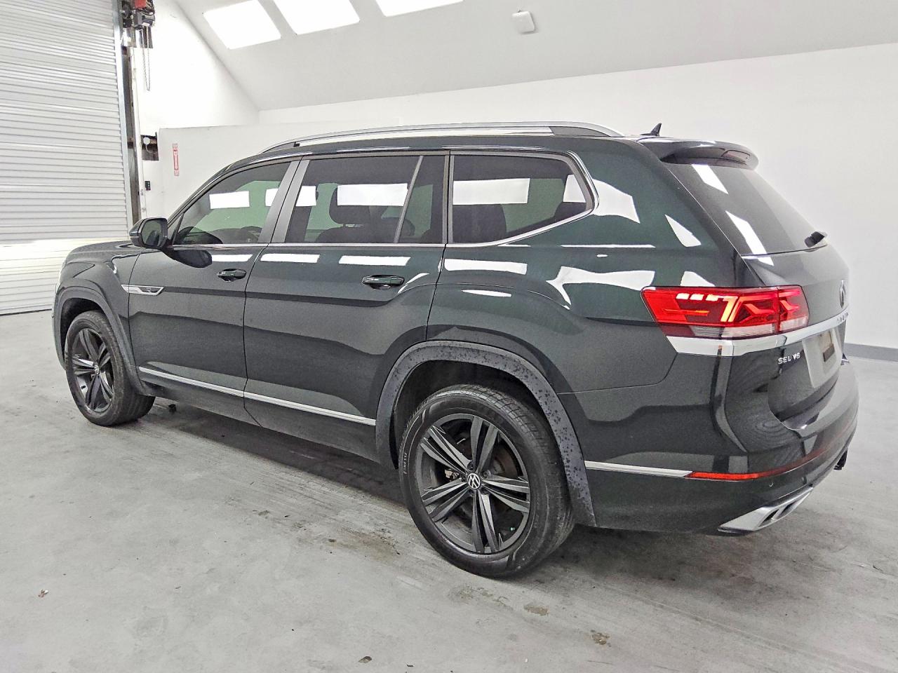 2022 Volkswagen Atlas Sel R-line Green vin: 1V2AR2CA8NC514970