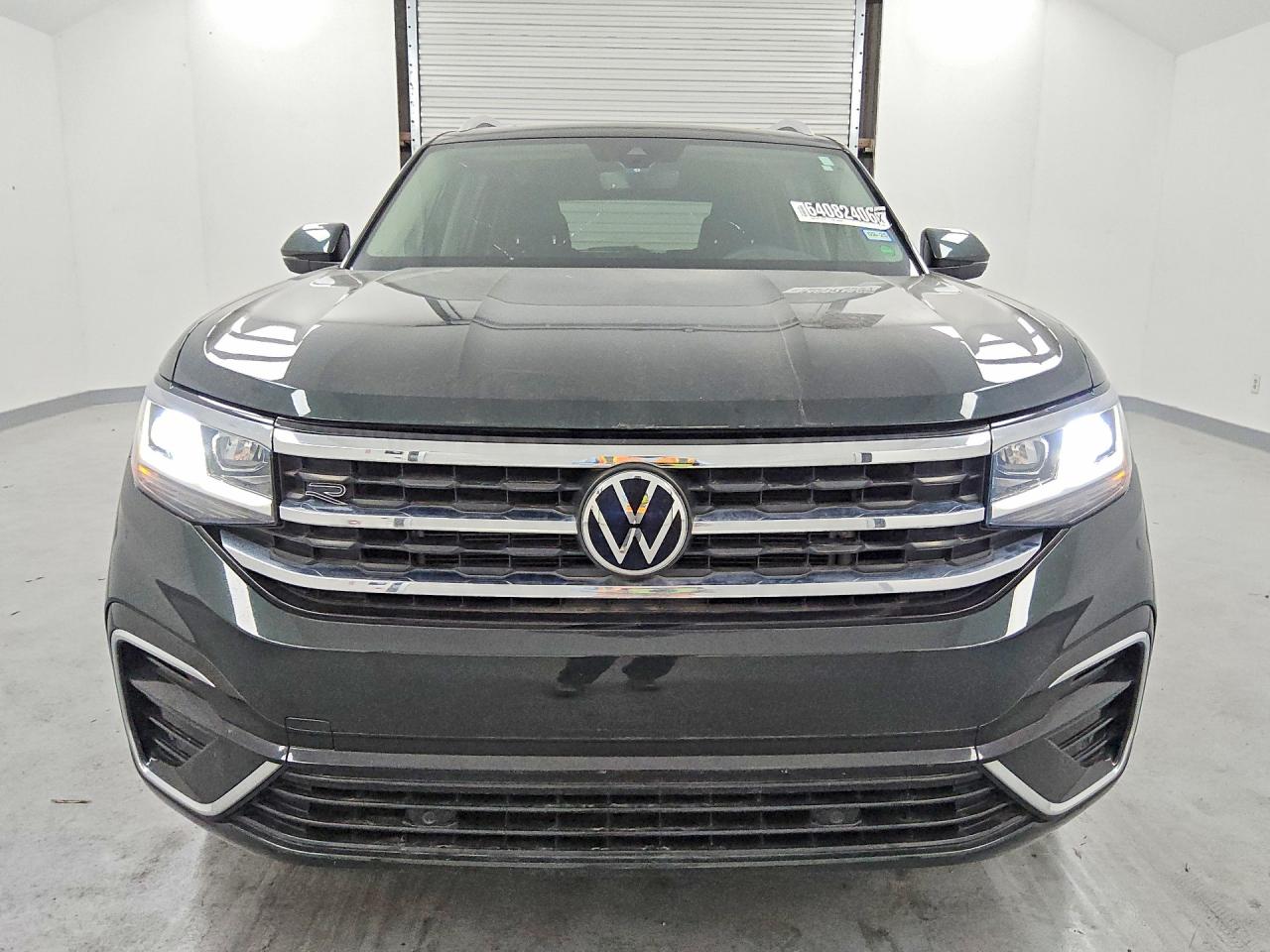 2022 Volkswagen Atlas Sel R-line Green vin: 1V2AR2CA8NC514970