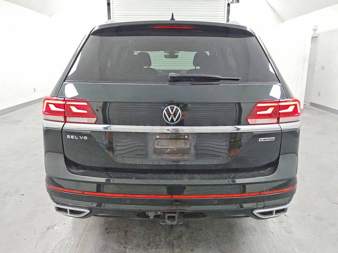 2022 Volkswagen Atlas Sel R-line Green vin: 1V2AR2CA8NC514970