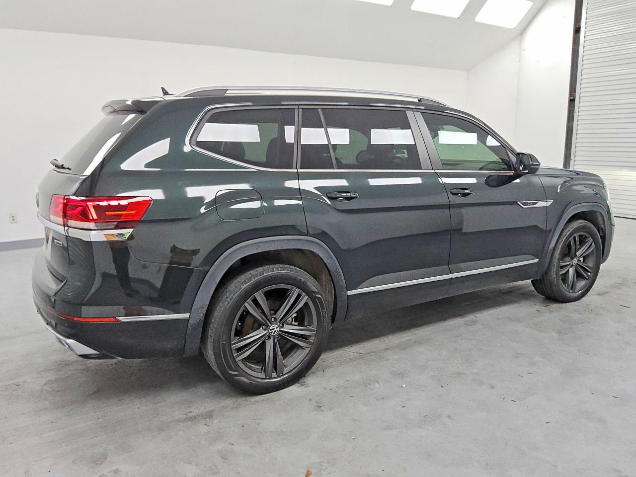 2022 Volkswagen Atlas Sel R-line Green vin: 1V2AR2CA8NC514970