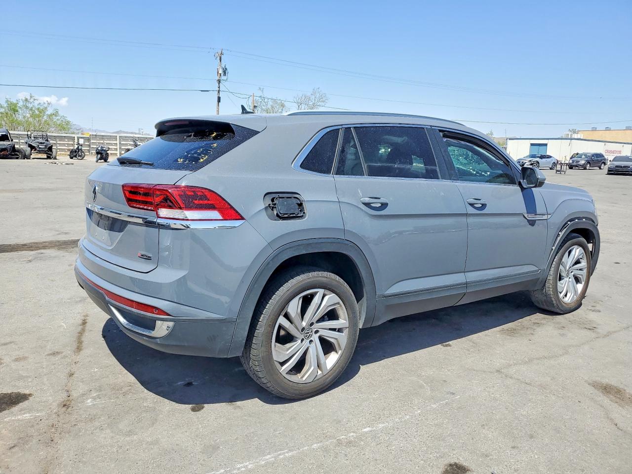 2021 Volkswagen Atlas Cross Sport Sel Gray vin: 1V2BC2CA4MC235195