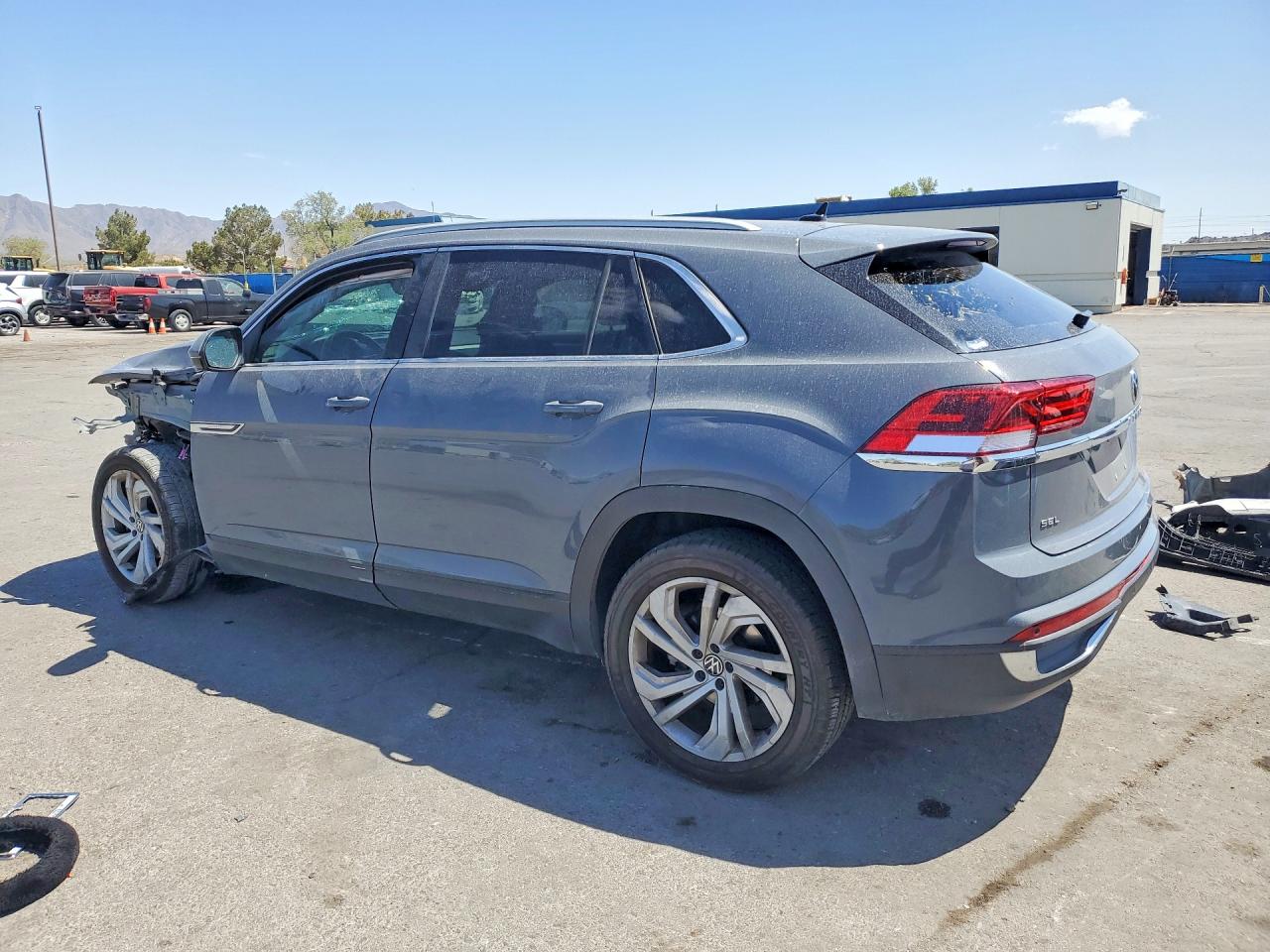 2021 Volkswagen Atlas Cross Sport Sel Gray vin: 1V2BC2CA4MC235195