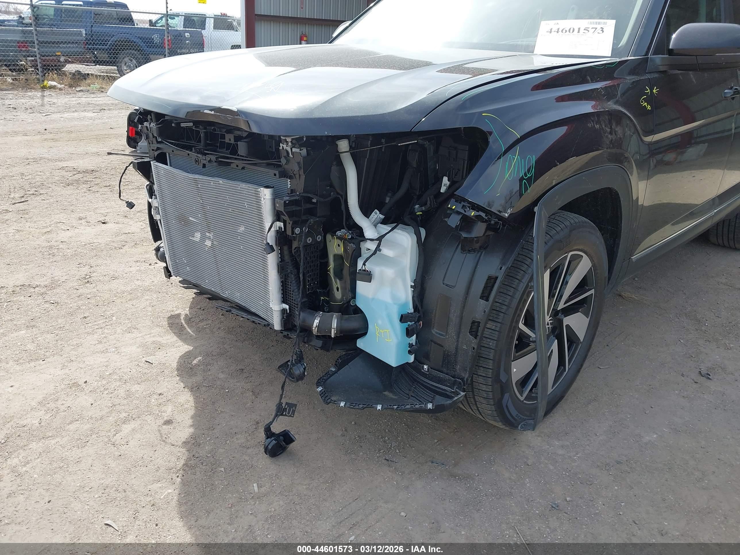 2026 Volkswagen Atlas Sel Black vin: 1V2BN2CA6TC533918