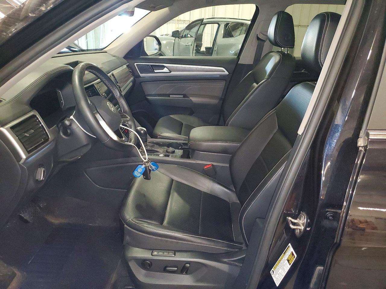 2023 Volkswagen Atlas Sel Black vin: 1V2BR2CA4PC504136
