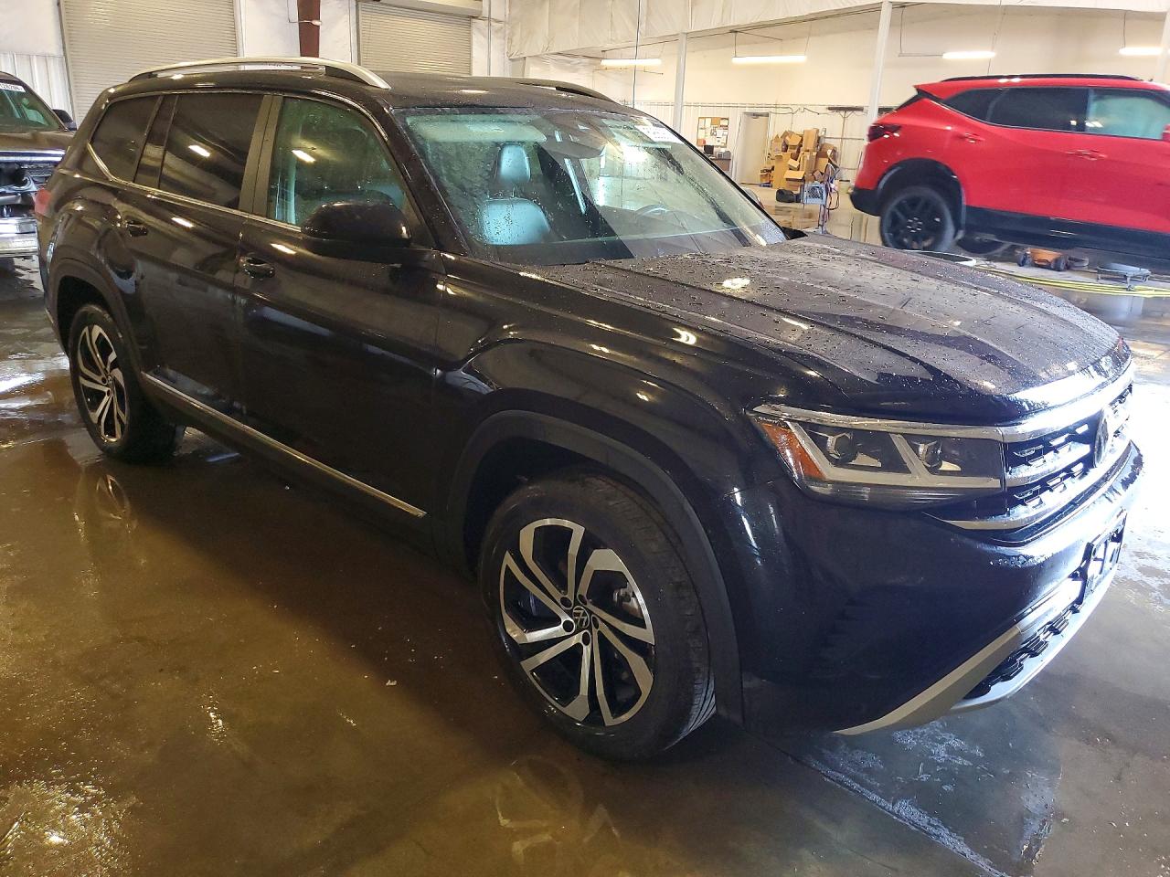 2023 Volkswagen Atlas Sel Black vin: 1V2BR2CA4PC504136