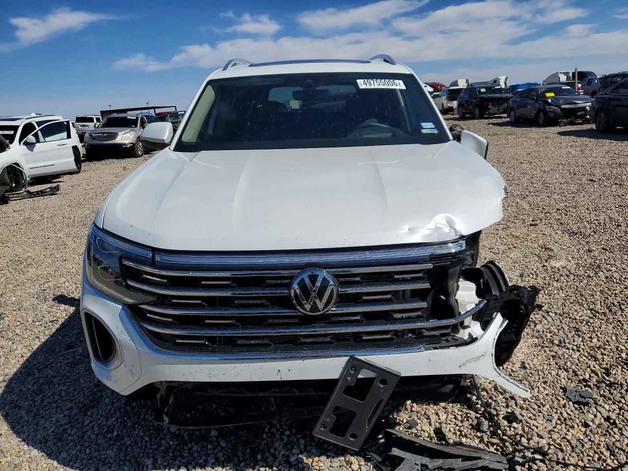 2025 Volkswagen Atlas Sel Белый vin: 1V2BR2CA6SC534263