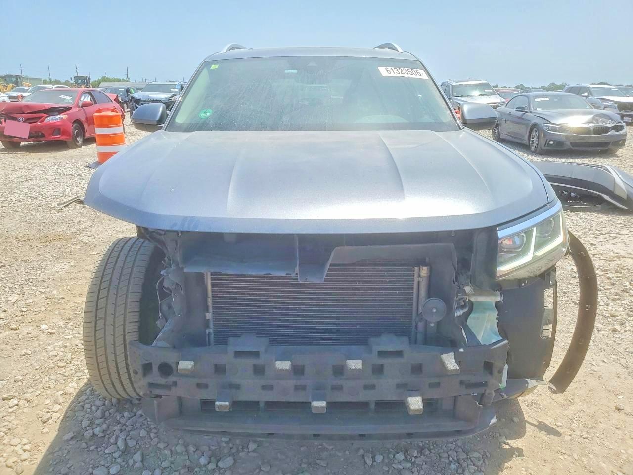 2021 Volkswagen Atlas Sel Silver vin: 1V2BR2CA7MC554931