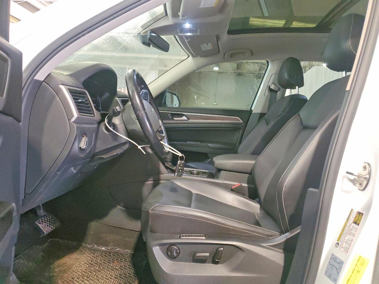 2021 Volkswagen Atlas Sel White vin: 1V2BR2CA9MC522076
