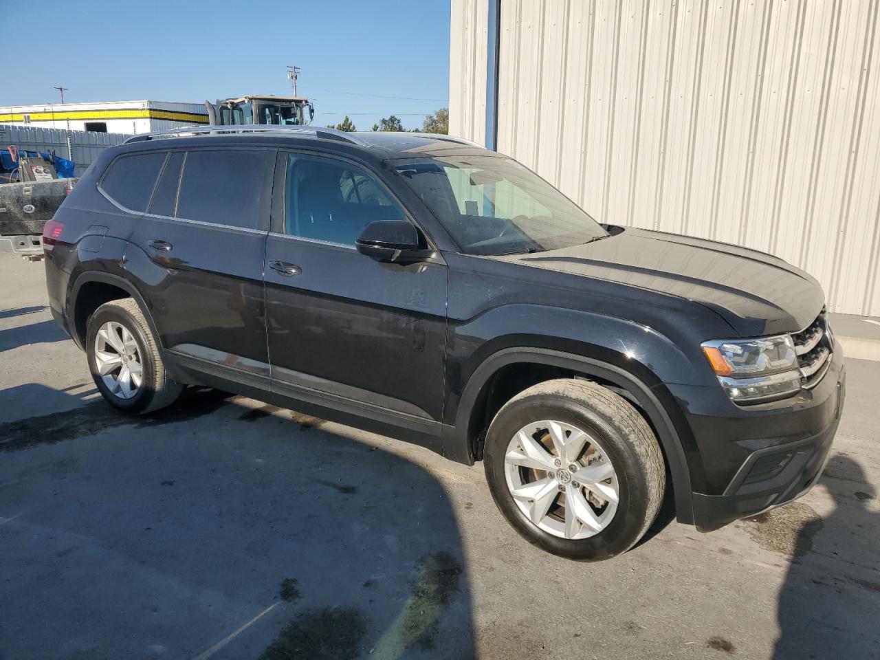 2018 Volkswagen Atlas Black vin: 1V2BR2CAXJC512247