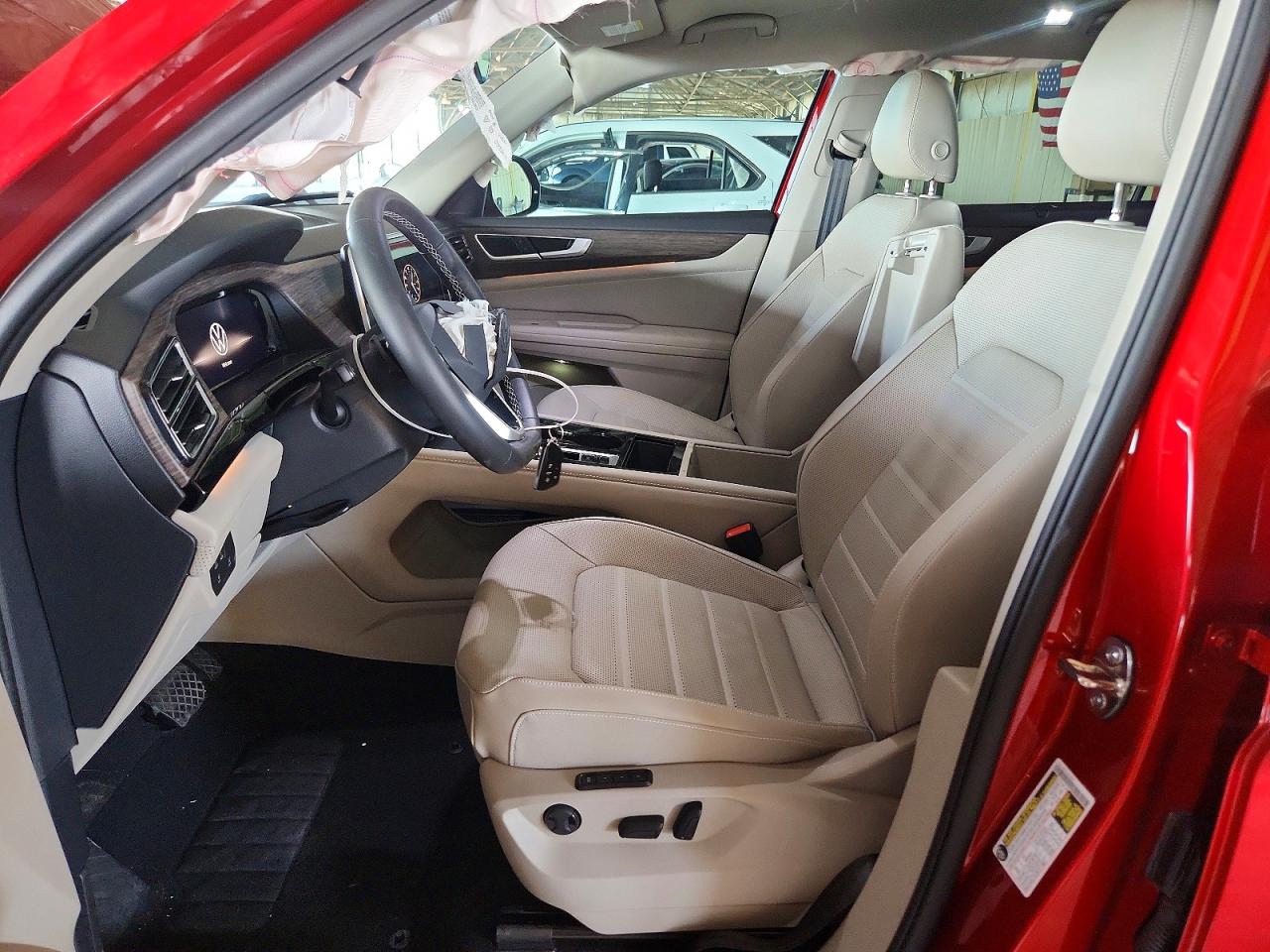 2024 Volkswagen Atlas Sel Red vin: 1V2BR2CAXRC529836