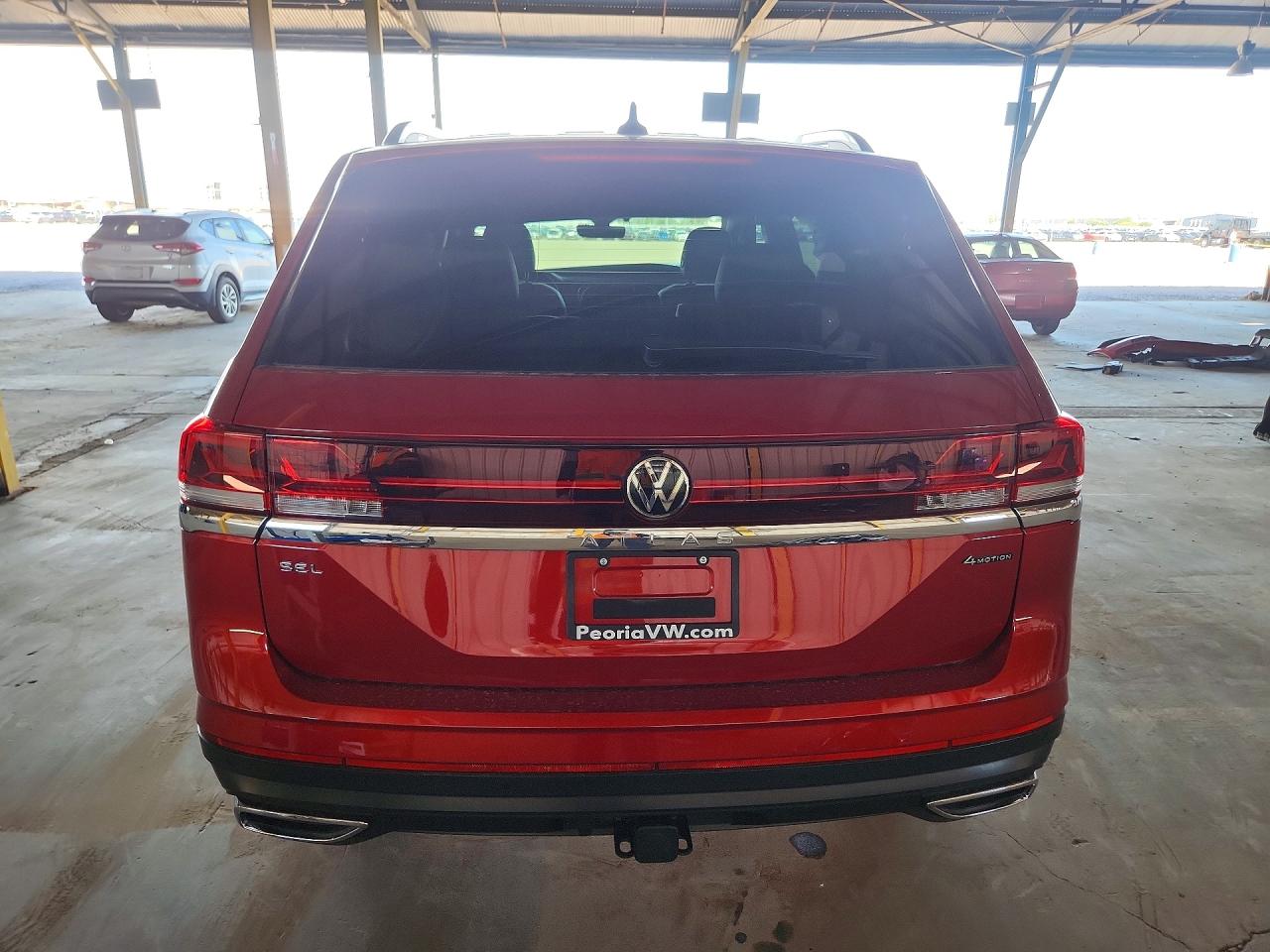 2024 Volkswagen Atlas Sel Red vin: 1V2BR2CAXRC529836