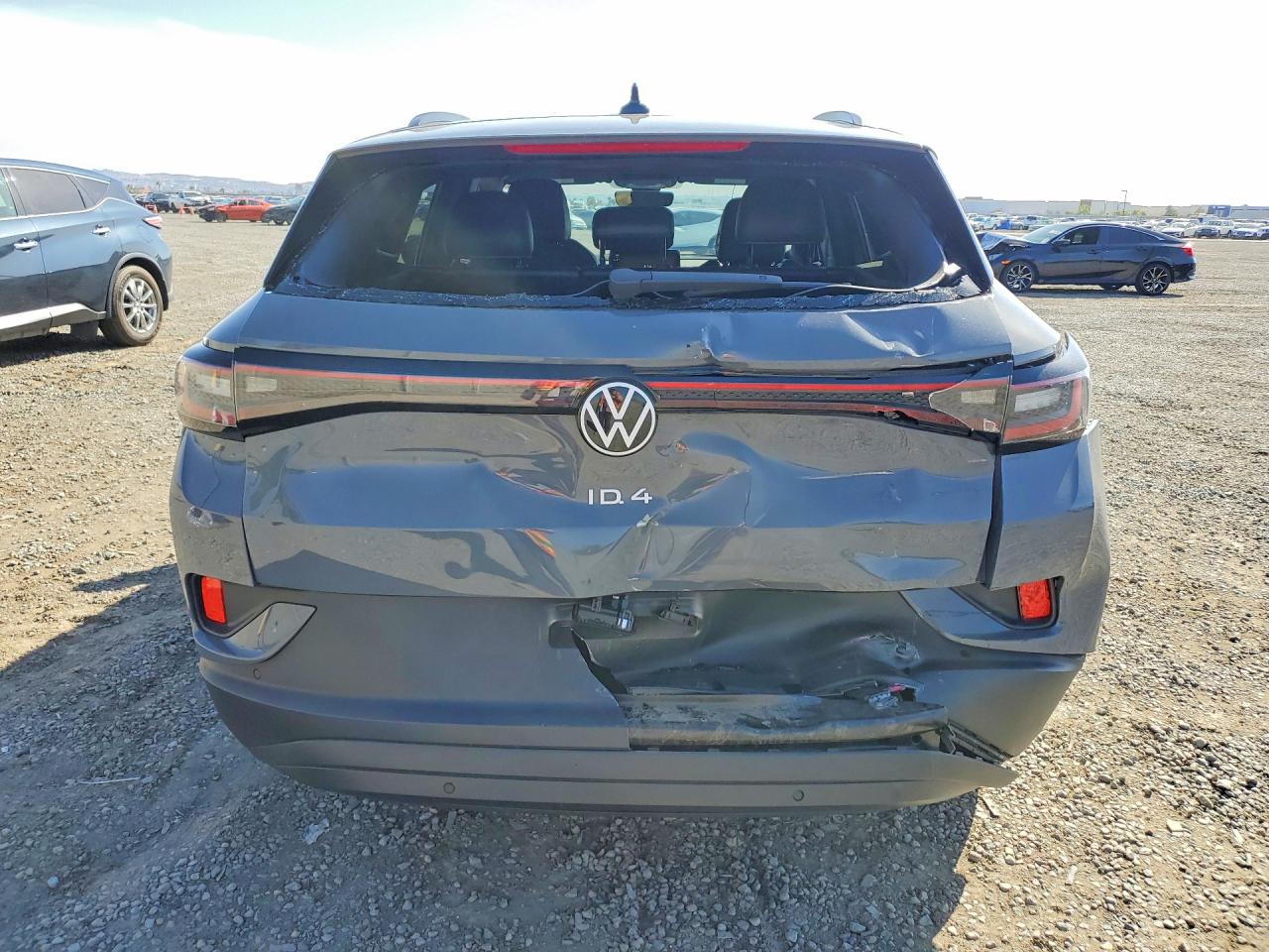 2023 Volkswagen Id.4 Pro Gray vin: 1V2CMPE84PC027170