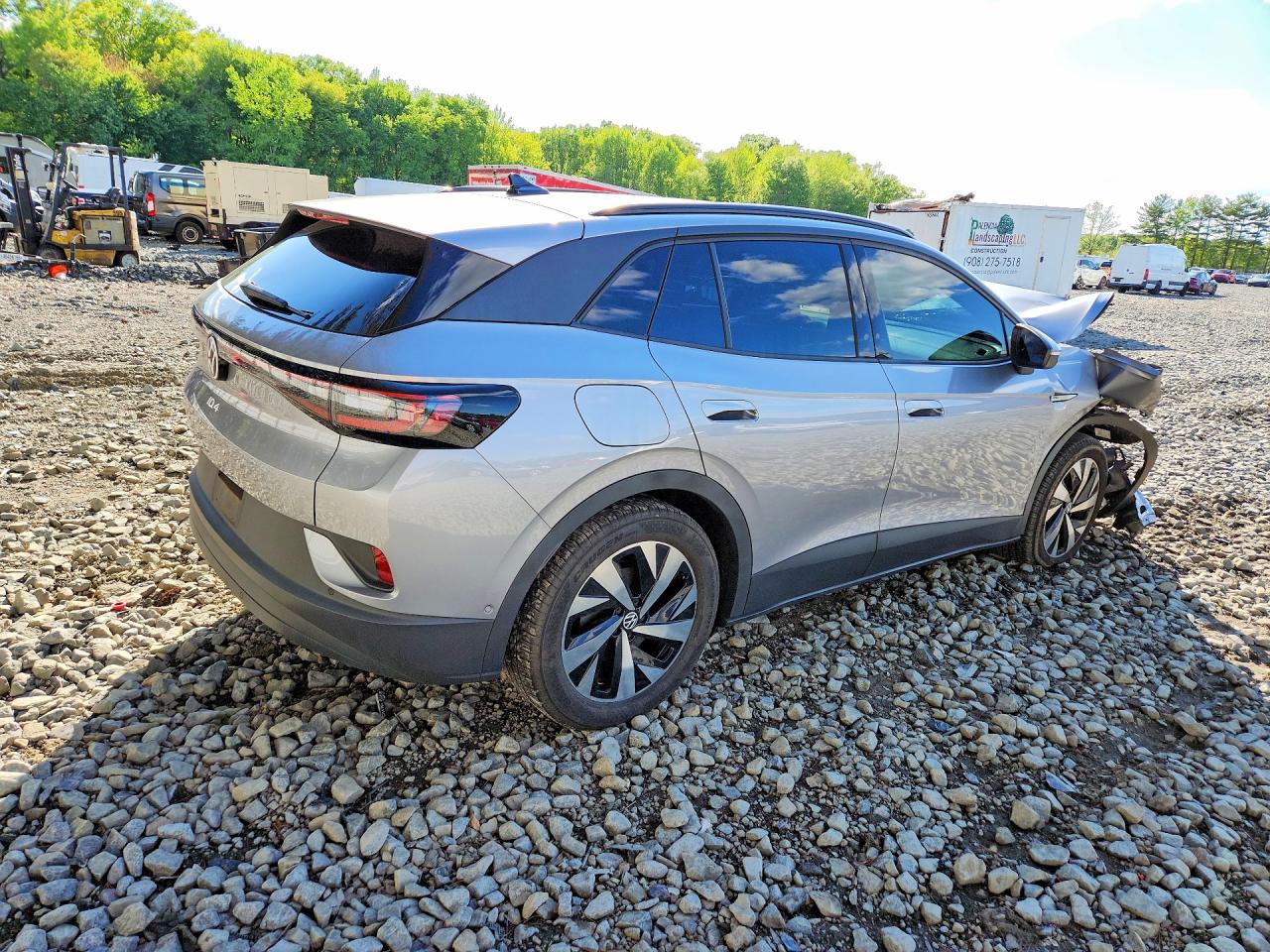 2023 Volkswagen Id.4 Pro Silver vin: 1V2CMPE85PC032880