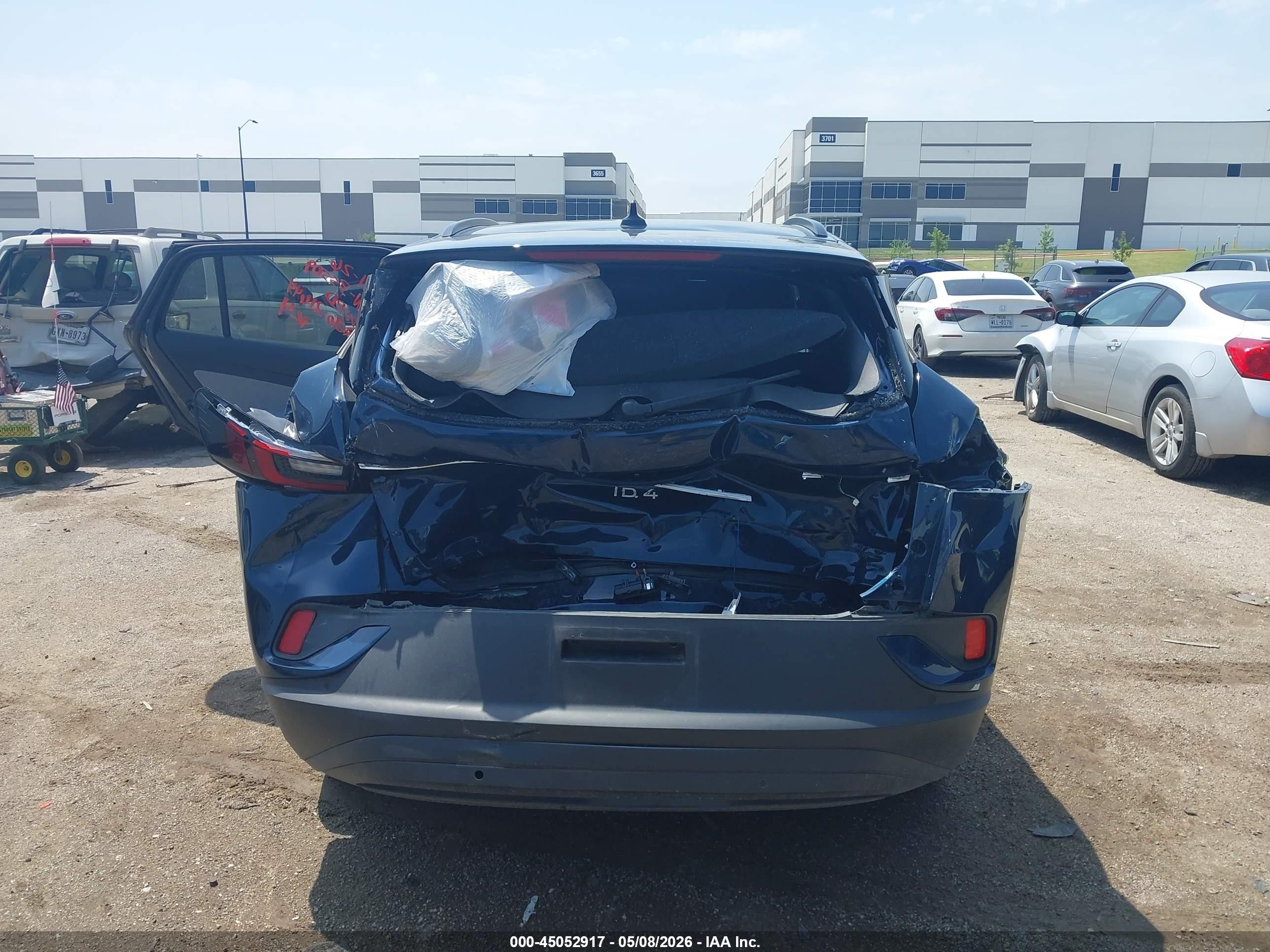 2023 Volkswagen Id.4 Pro Blue vin: 1V2CMPE85PC042924