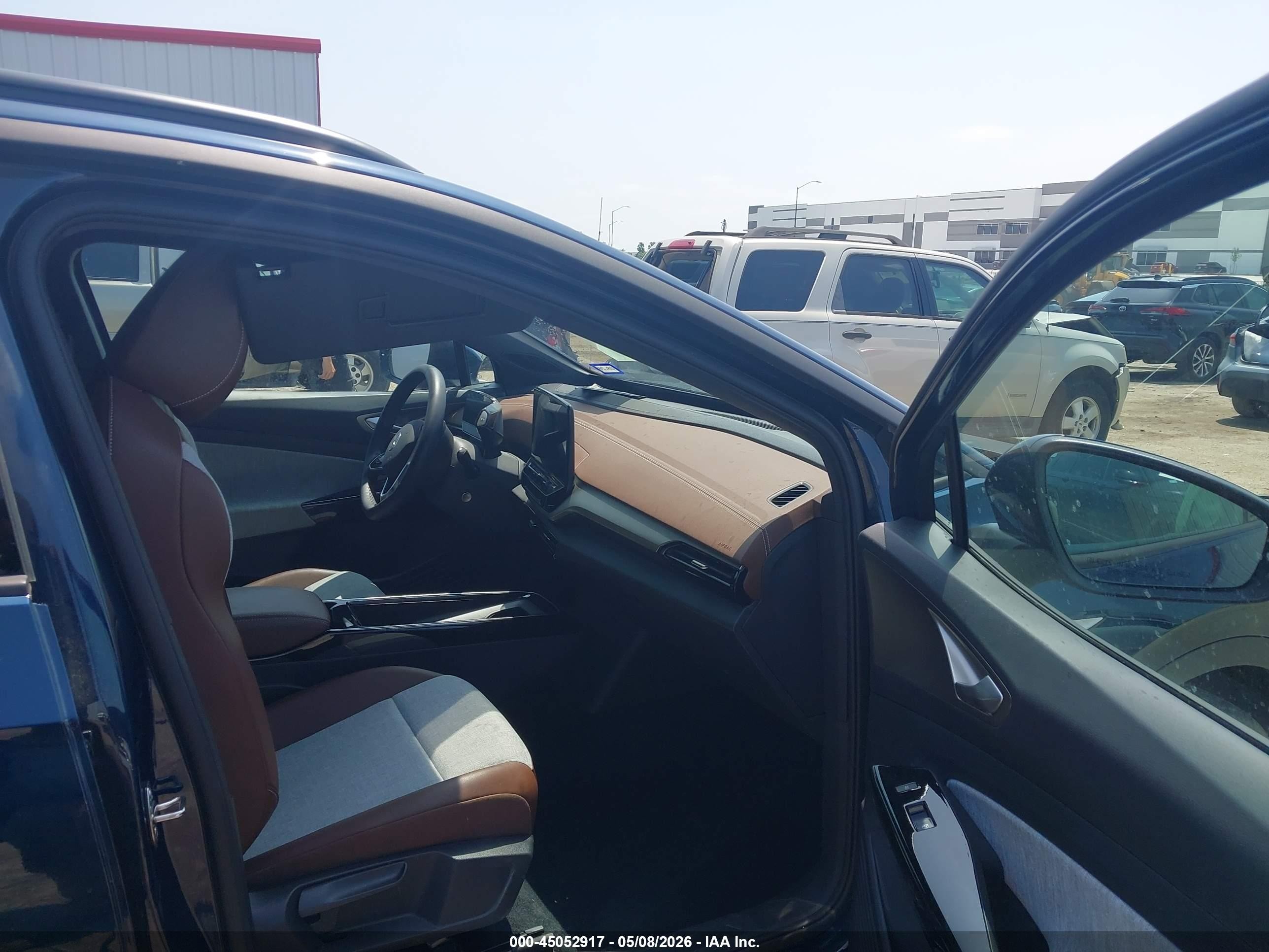 2023 Volkswagen Id.4 Pro Blue vin: 1V2CMPE85PC042924