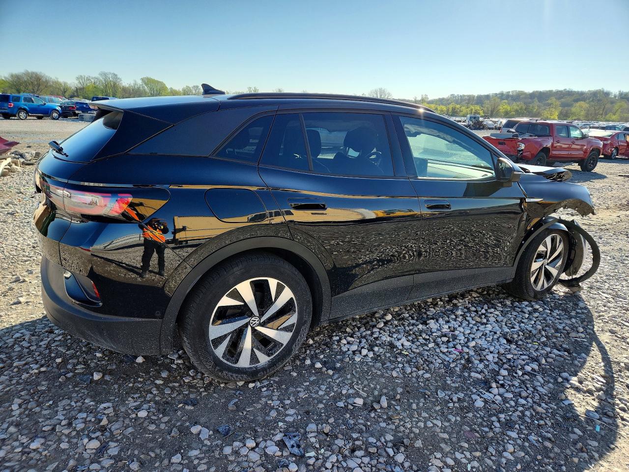 2023 Volkswagen Id.4 Pro Black vin: 1V2CMPE86PC027512