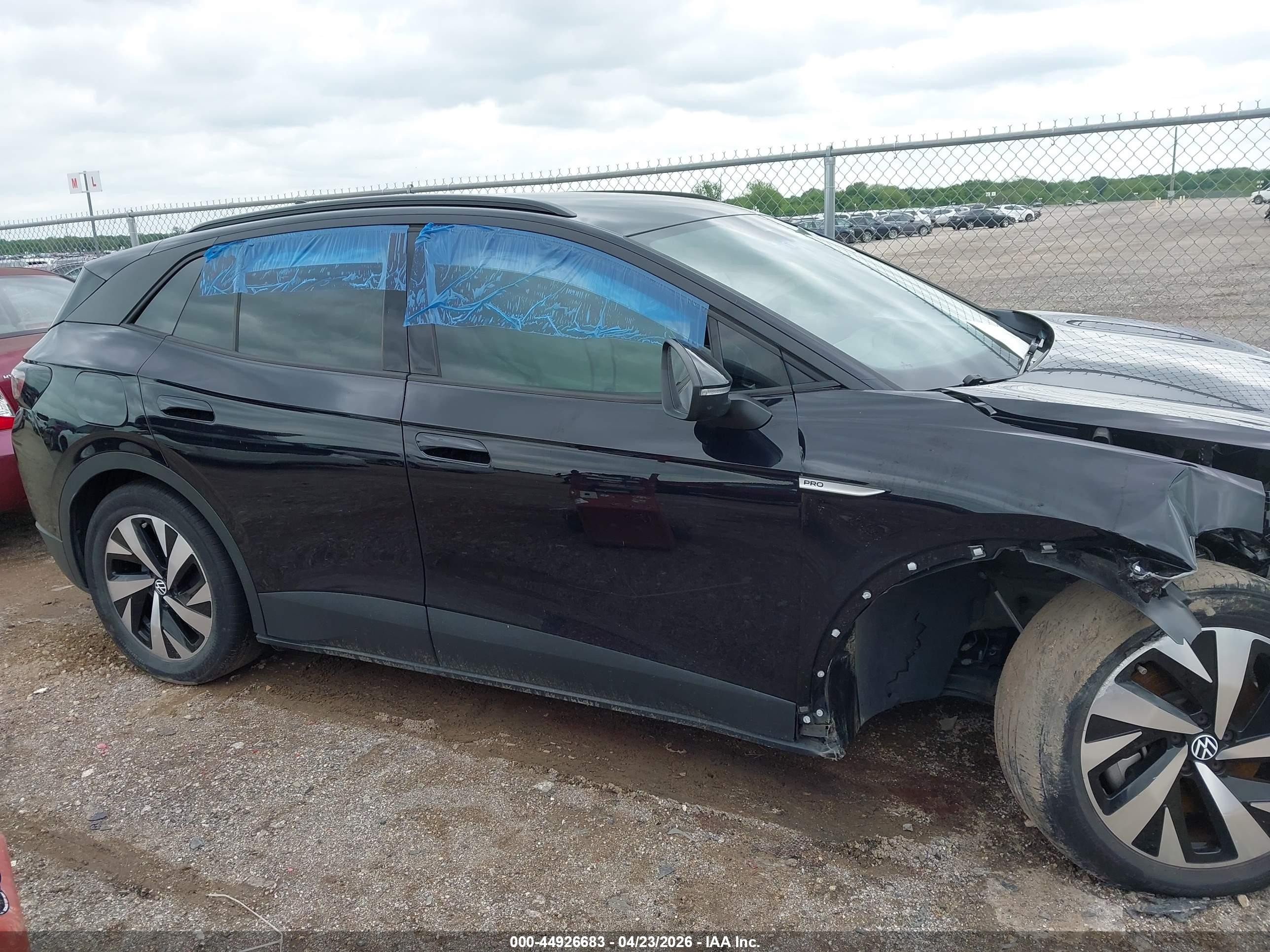 2023 Volkswagen Id.4 Pro Black vin: 1V2CMPE87PC030757