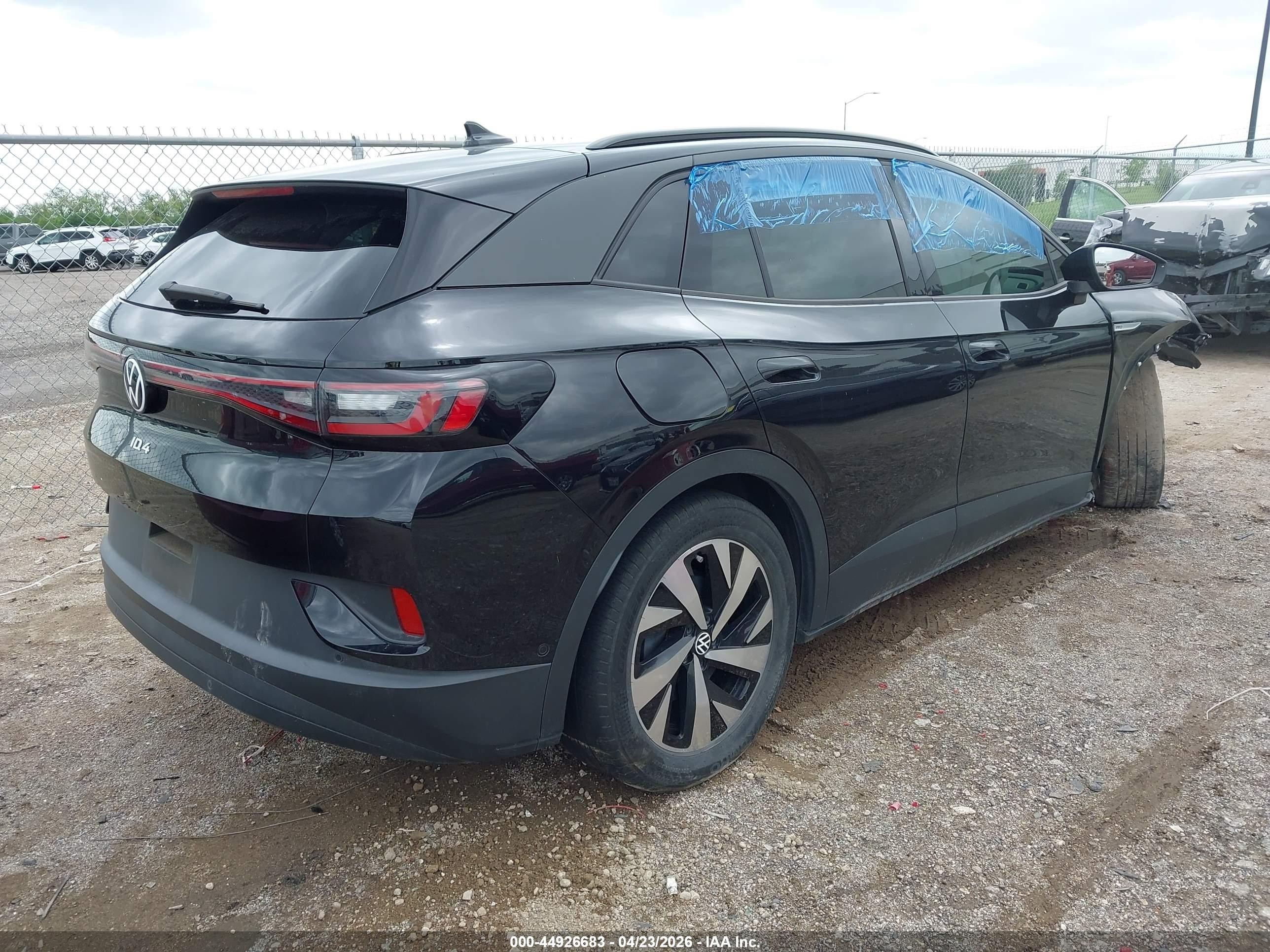 2023 Volkswagen Id.4 Pro Black vin: 1V2CMPE87PC030757