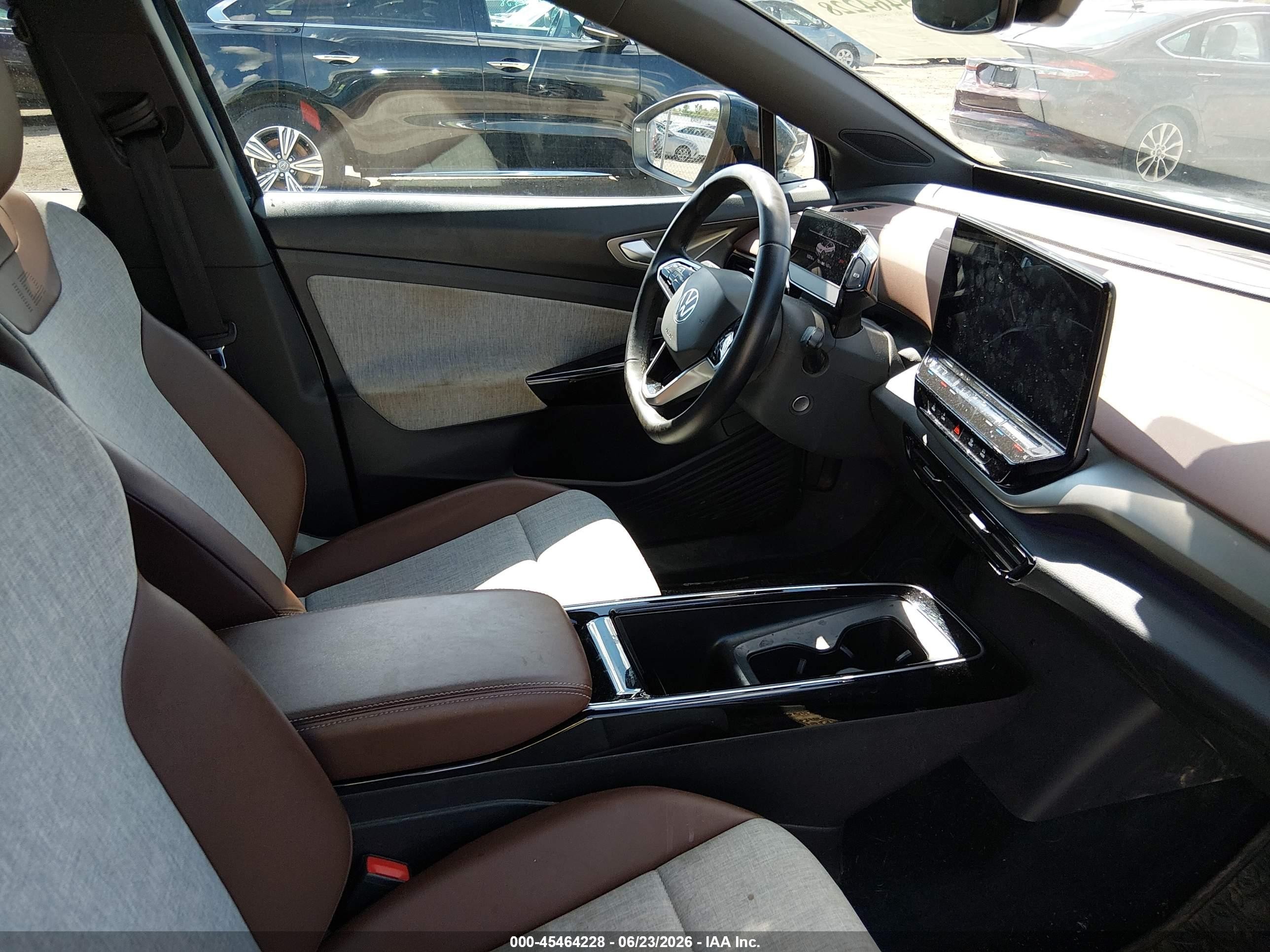 2023 Volkswagen Id.4 Pro Blue vin: 1V2CMPE88PC018679
