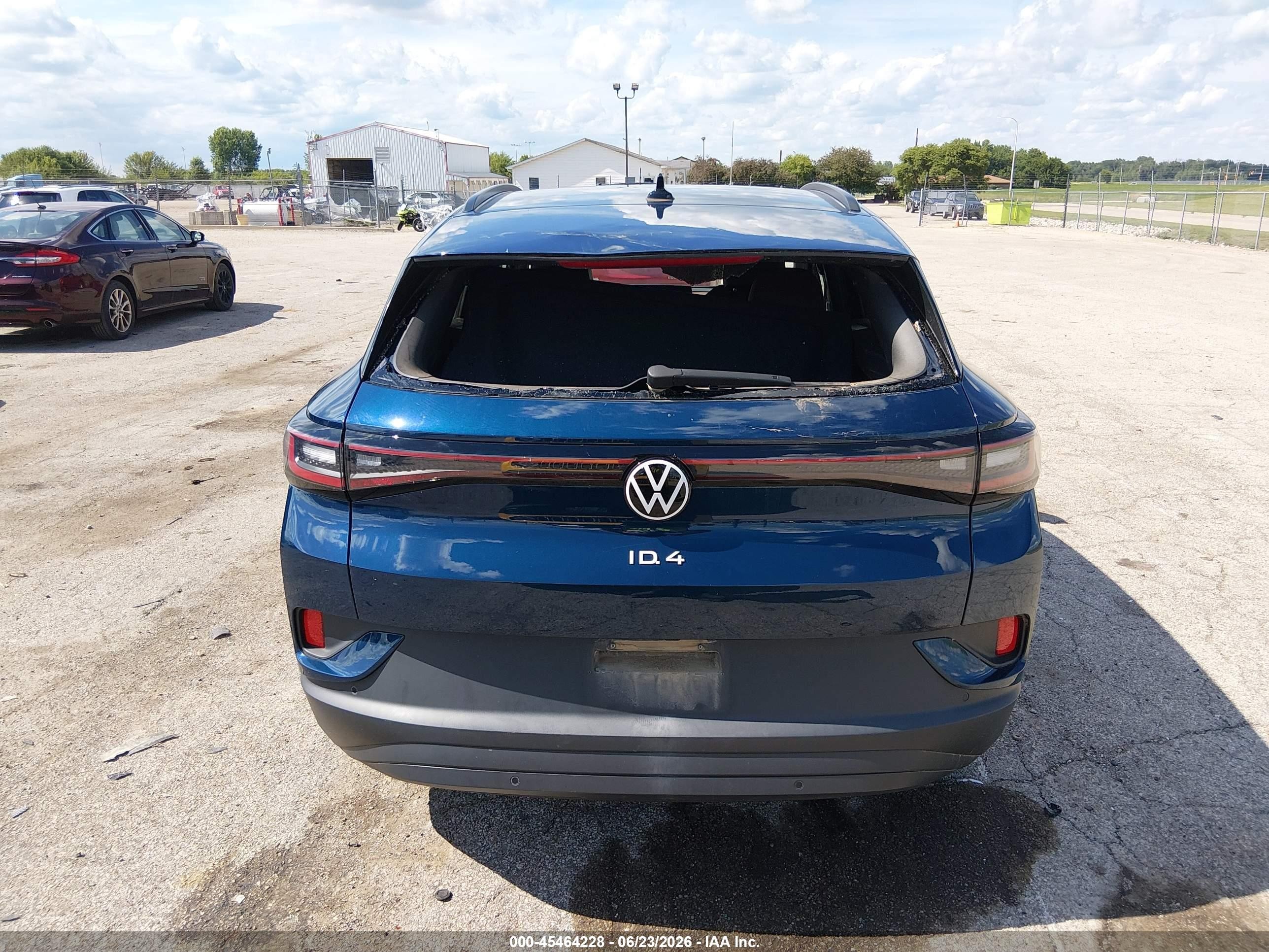 2023 Volkswagen Id.4 Pro Blue vin: 1V2CMPE88PC018679