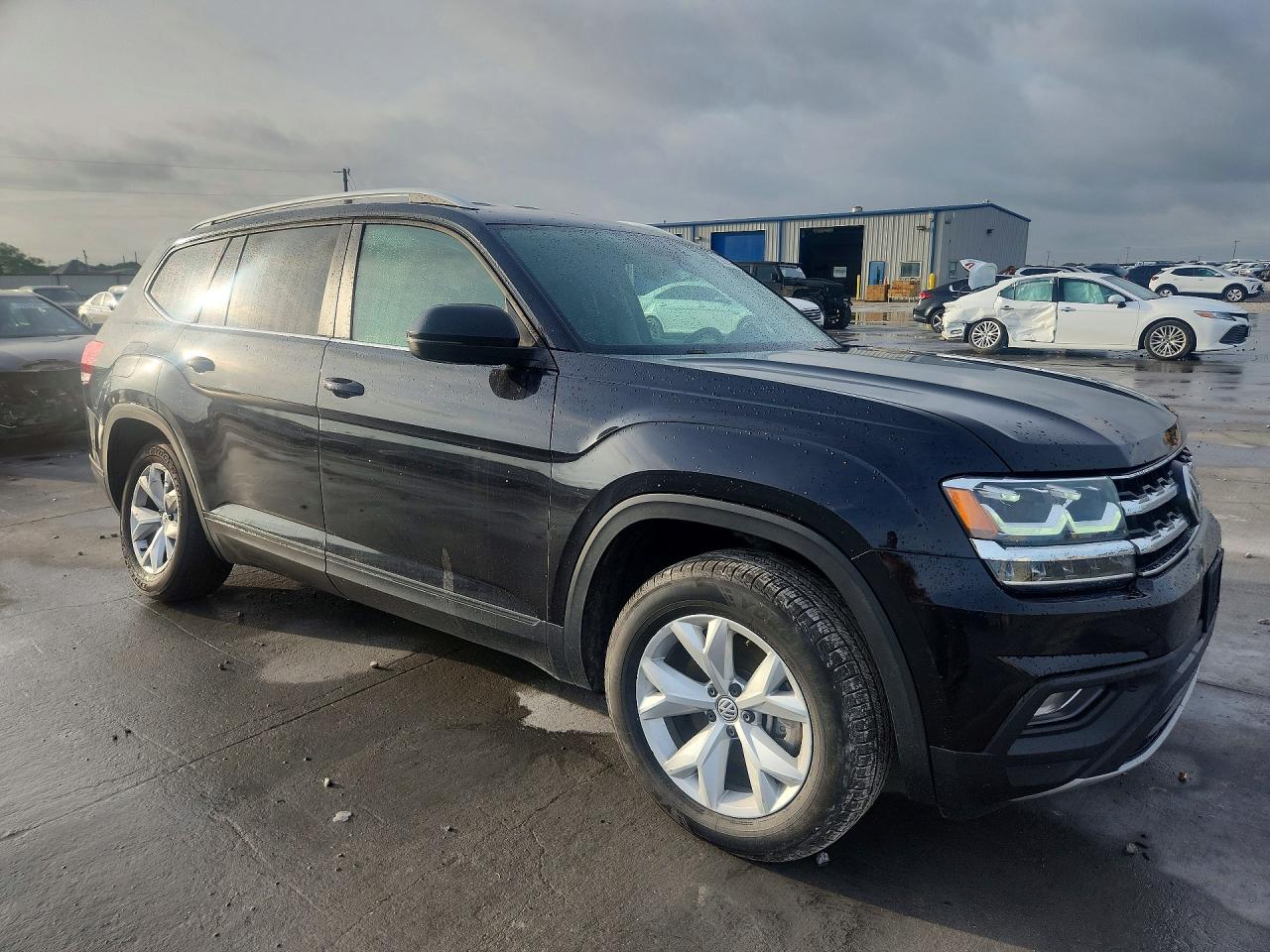 2018 Volkswagen Atlas Se Черный vin: 1V2CP2CA1JC595013