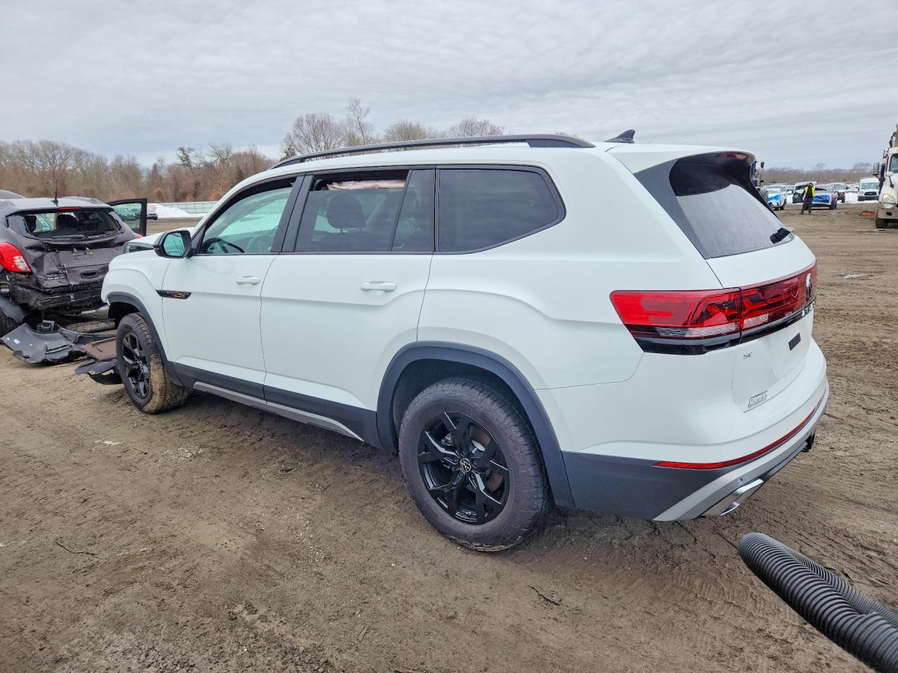 2025 Volkswagen Atlas Peak Edition Se White vin: 1V2CR2CA3SC532605