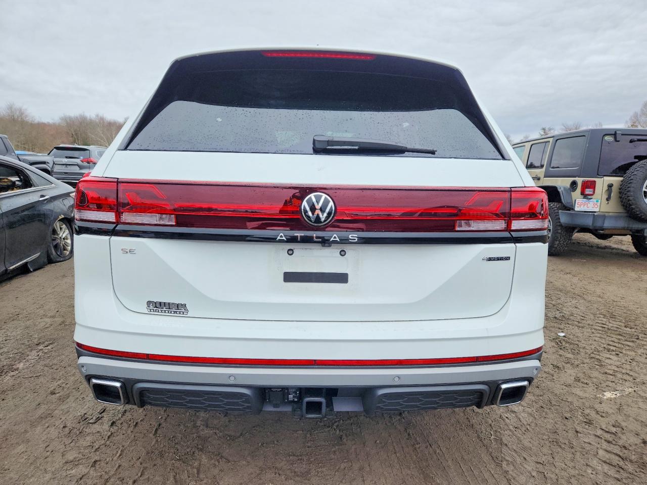 2025 Volkswagen Atlas Peak Edition Se White vin: 1V2CR2CA3SC532605