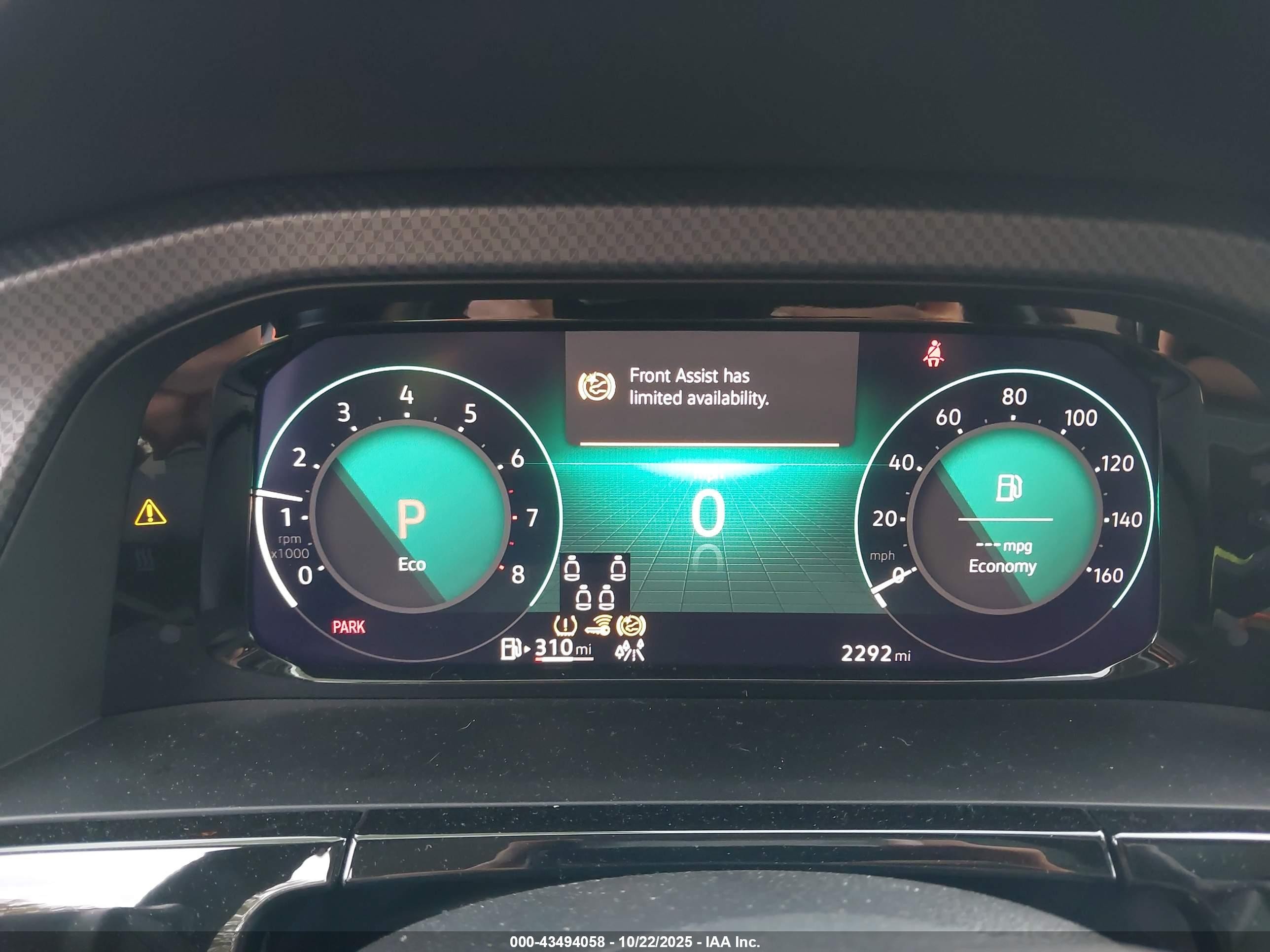 2025 Volkswagen Atlas 2.0t Peak Edition White vin: 1V2CR2CA8SC553000