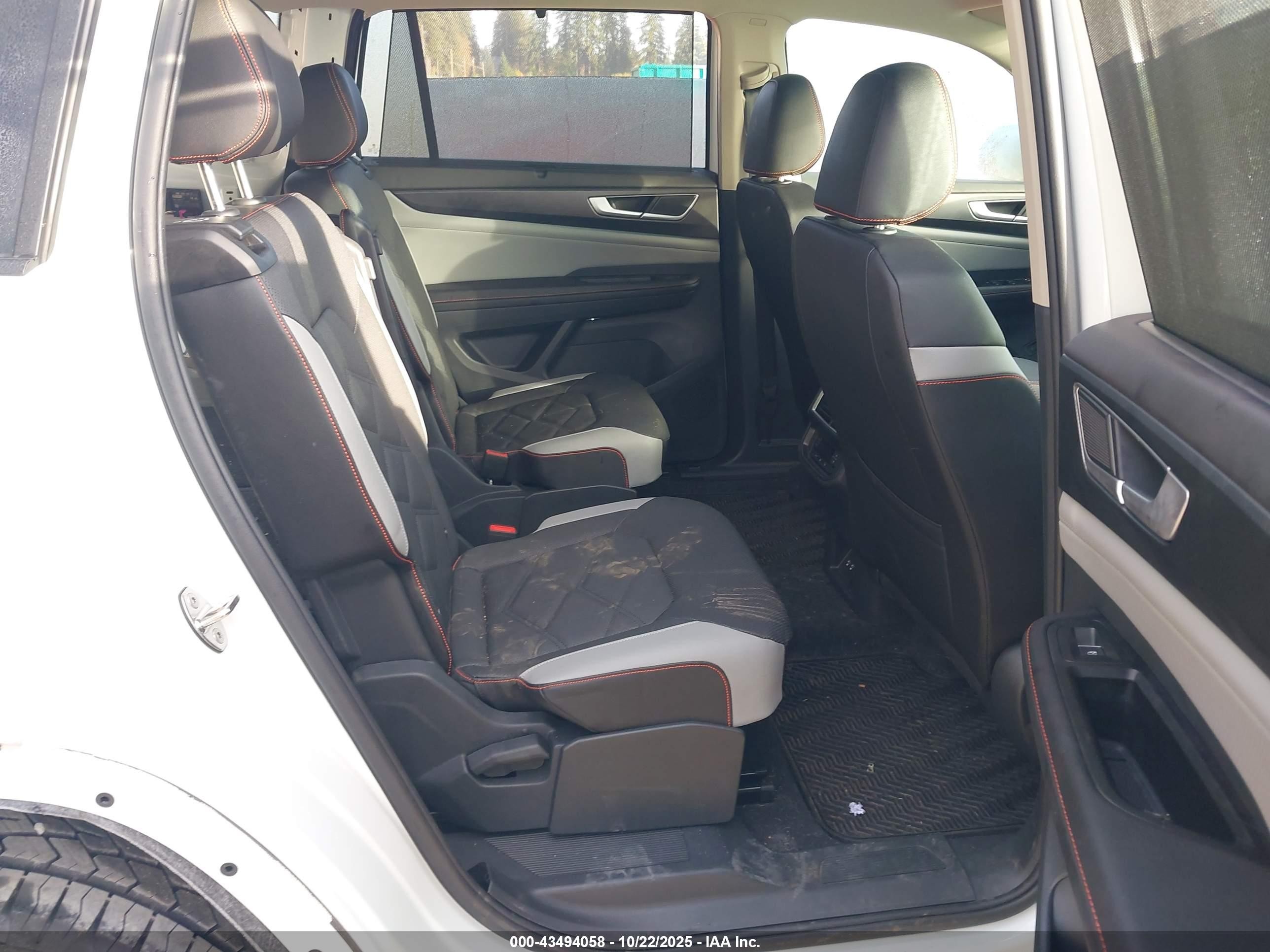 2025 Volkswagen Atlas 2.0t Peak Edition White vin: 1V2CR2CA8SC553000