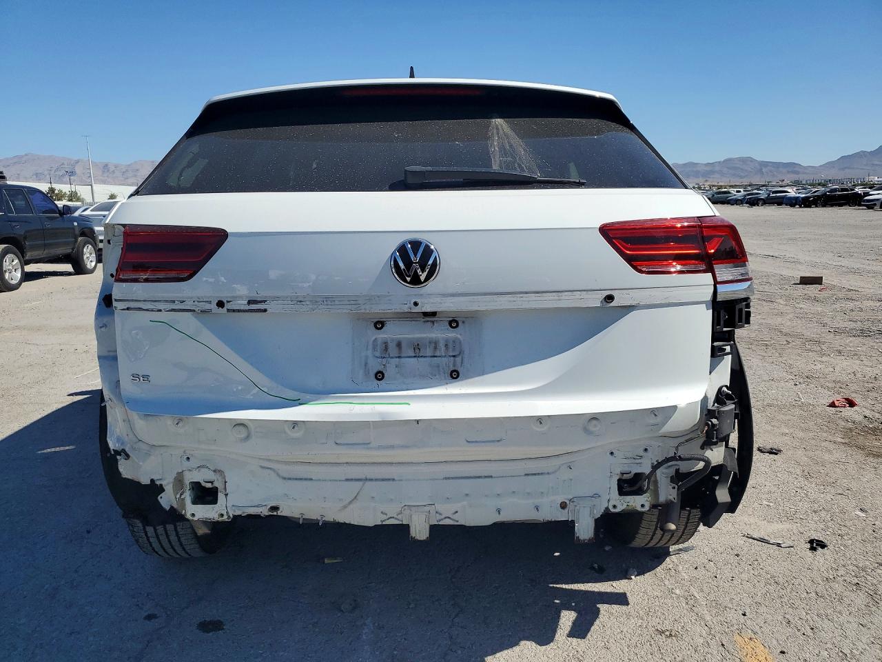 2021 Volkswagen Atlas Cross Sport Se White vin: 1V2DC2CA3MC231325