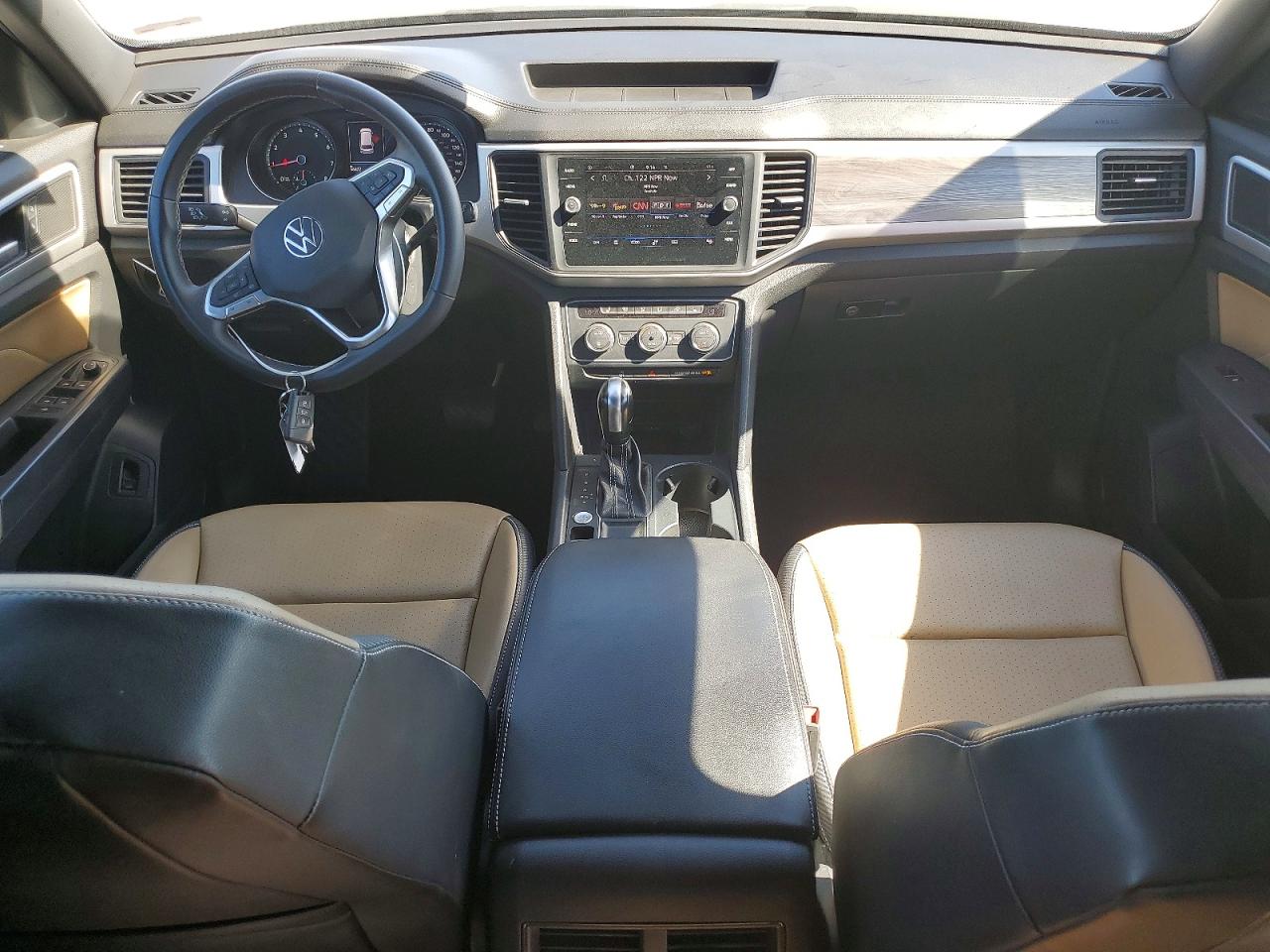 2021 Volkswagen Atlas Cross Sport Se White vin: 1V2DC2CA3MC231325