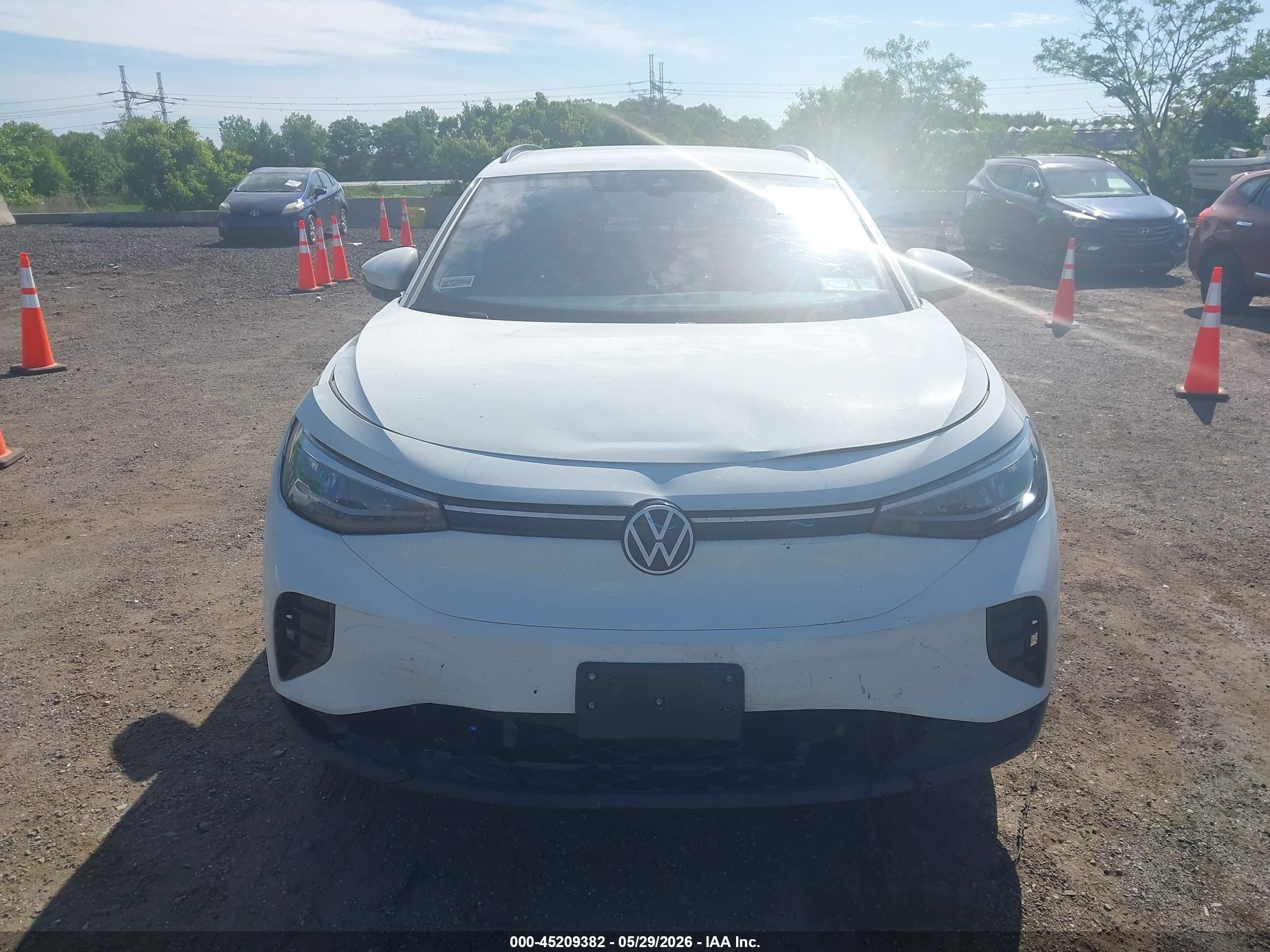 2023 Volkswagen Id.4 Awd Pro White vin: 1V2DNPE89PC036500