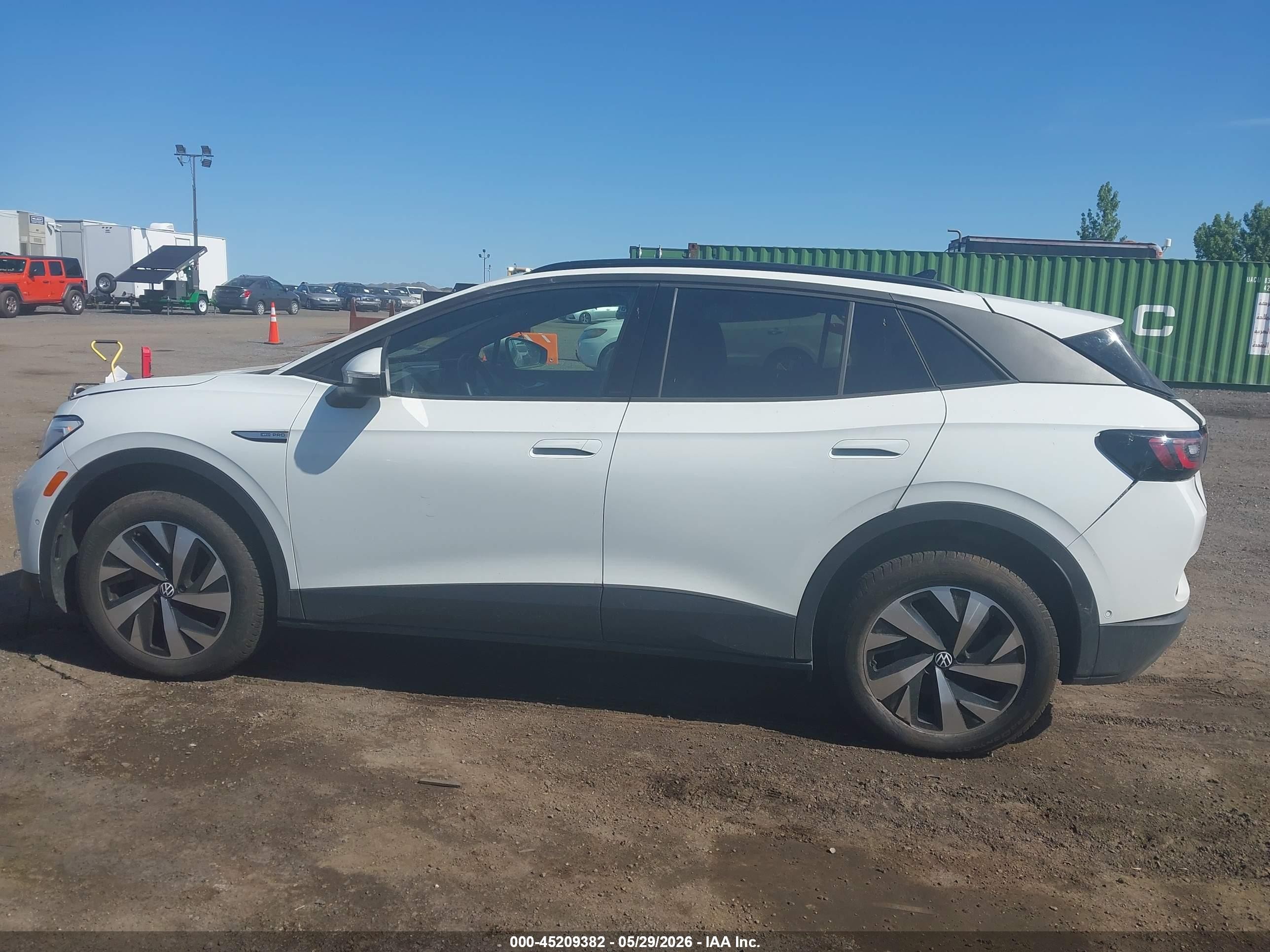 2023 Volkswagen Id.4 Awd Pro White vin: 1V2DNPE89PC036500